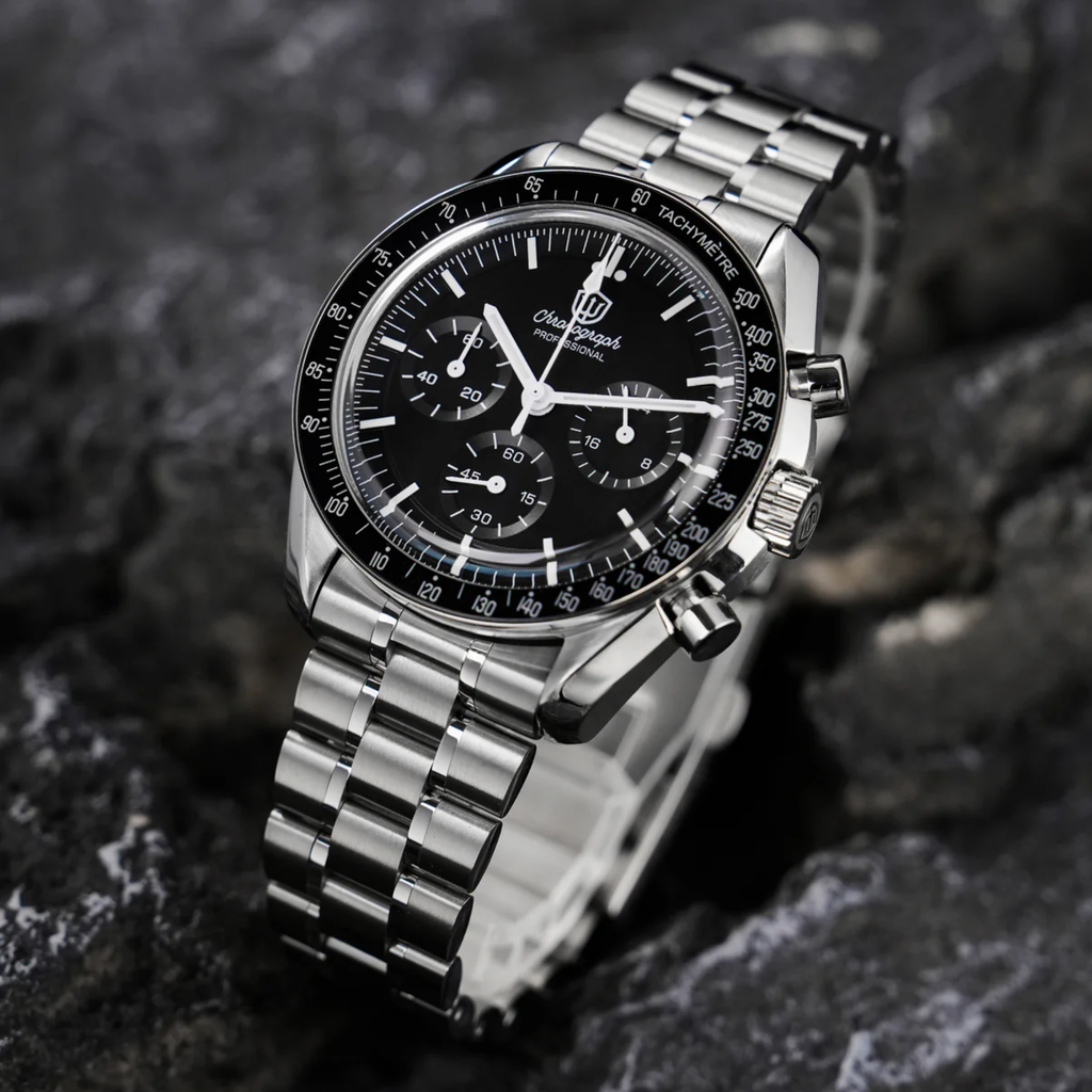 Watchdives 39mm VK63 Chronograph Watch WD1863