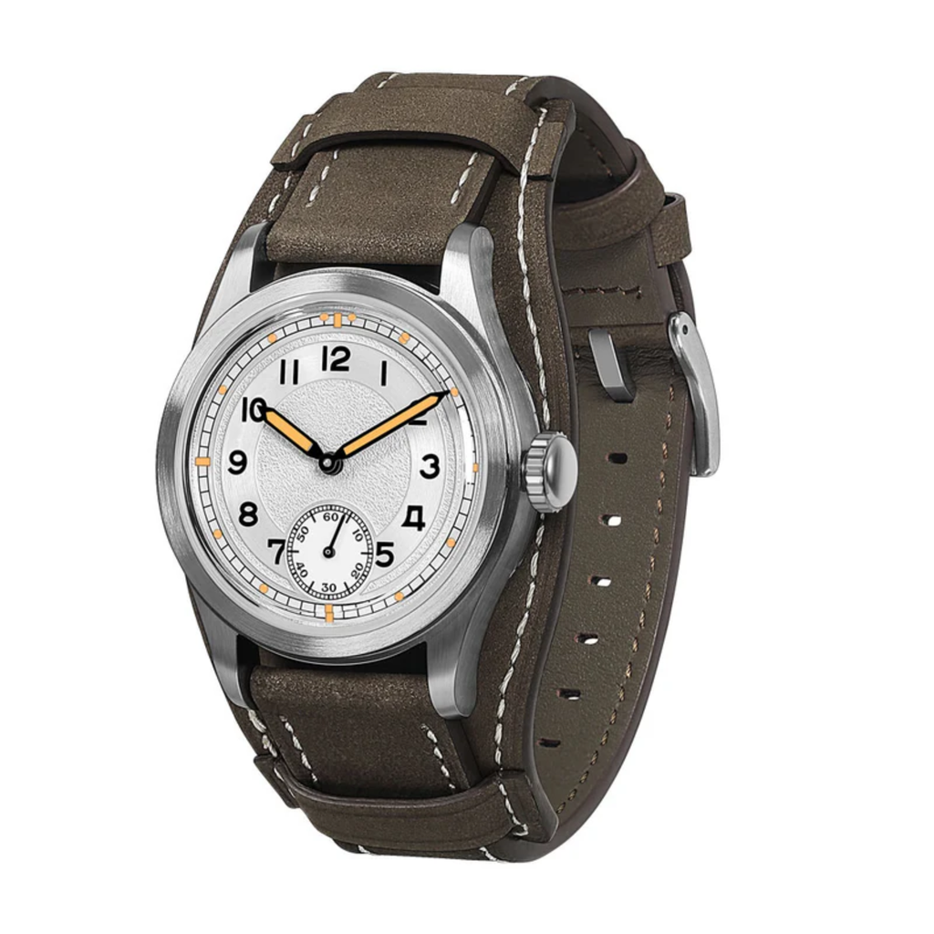 HOU H1 - Vintage Field Watch Automatic | White Ivory