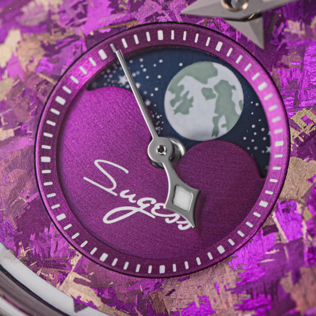 Sugess S401 MoonPhase Master Automatic Stone Star Dust Dial
