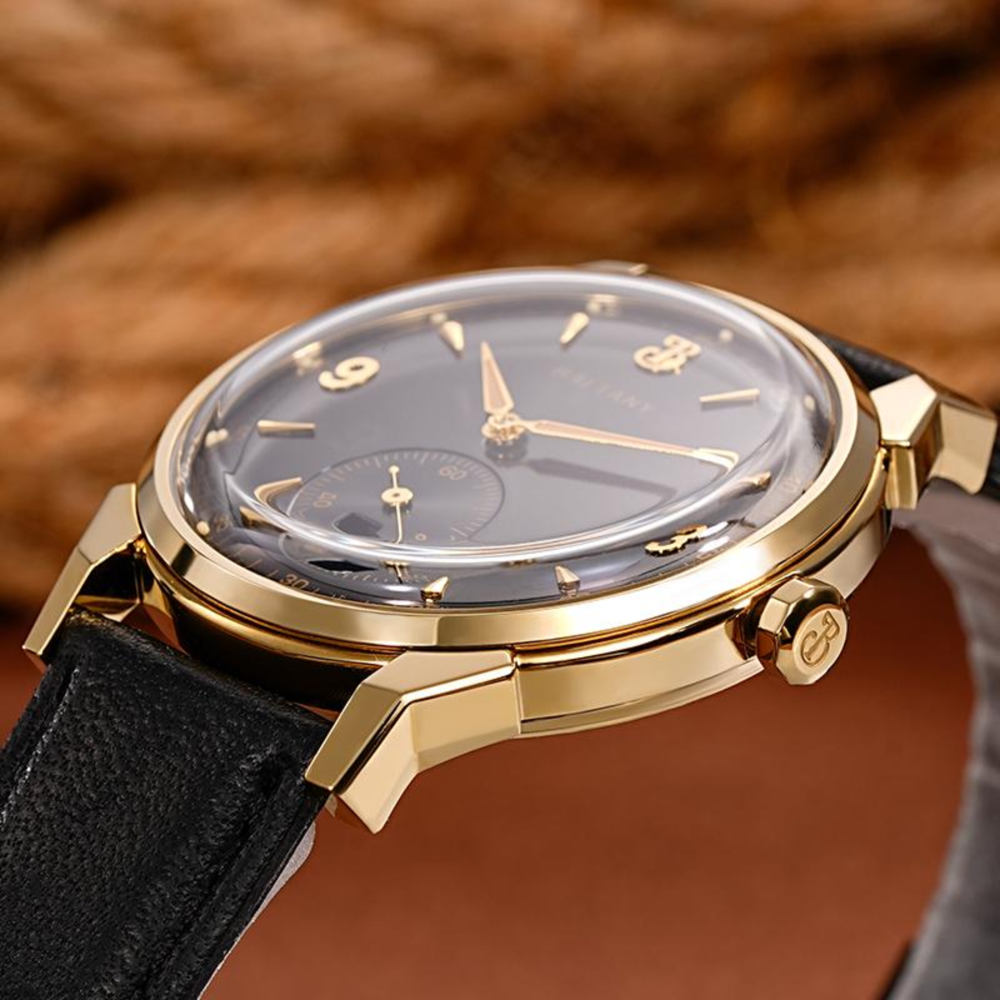 Baltany Original Design 36mm Sub-Second Vintage Watch S4108