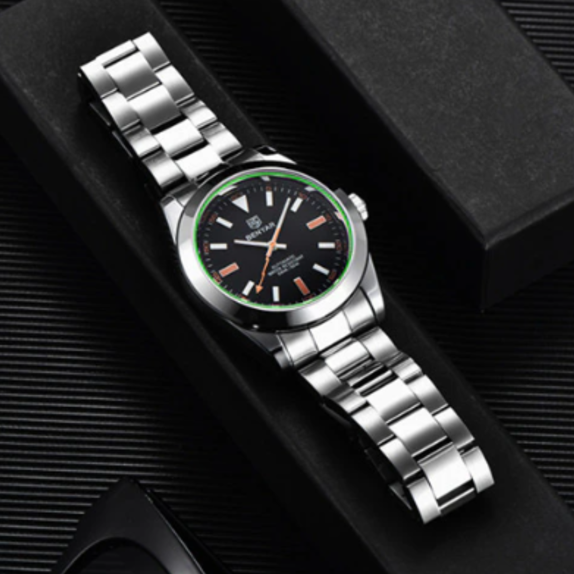 Benyar Latest BY-5176 Minimalistic Luxury Men Automatic Mechanical Watches Waterproof Fashion Watch benyar watches online india dream watches