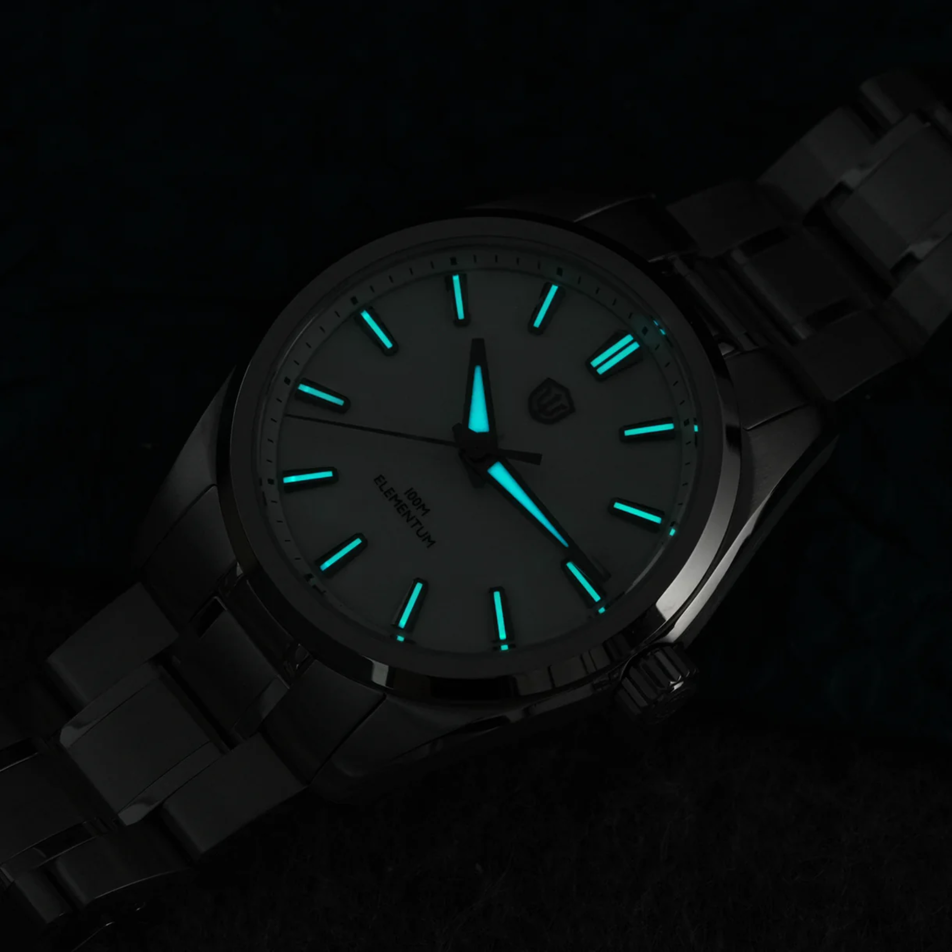 Watchdives WD0003C Enamel Dial Men Watch / Enamel White