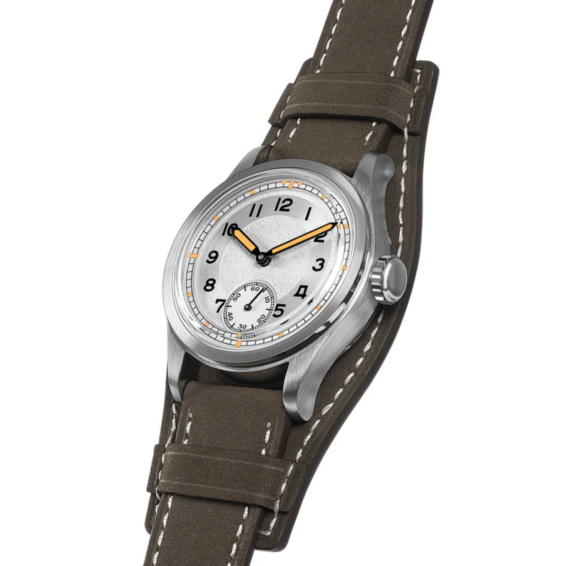 HOU H1 - Vintage Field Watch Automatic | White Ivory