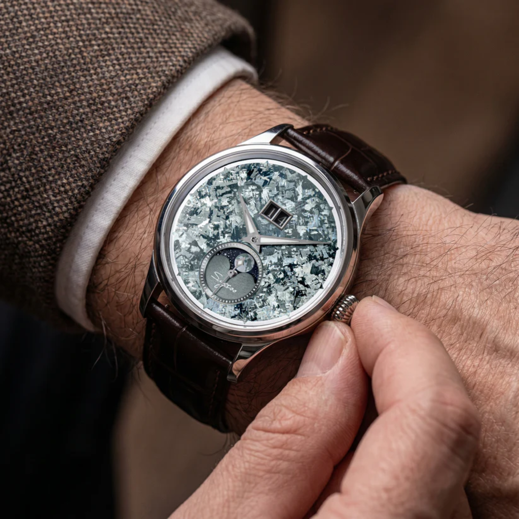 Sugess S401 MoonPhase Master Automatic Stone Star Dust Dial