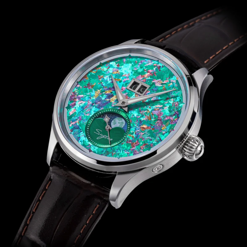Sugess S401 MoonPhase Master Automatic Jade Green Dial