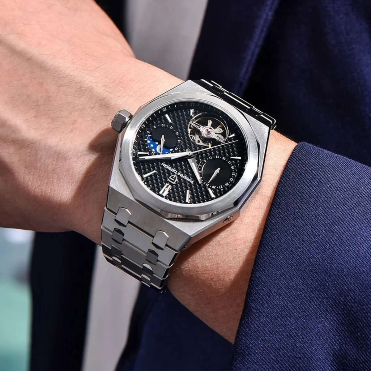 Pagani Design PD-YS036 Automatic 42mm Stainless Steel Watch