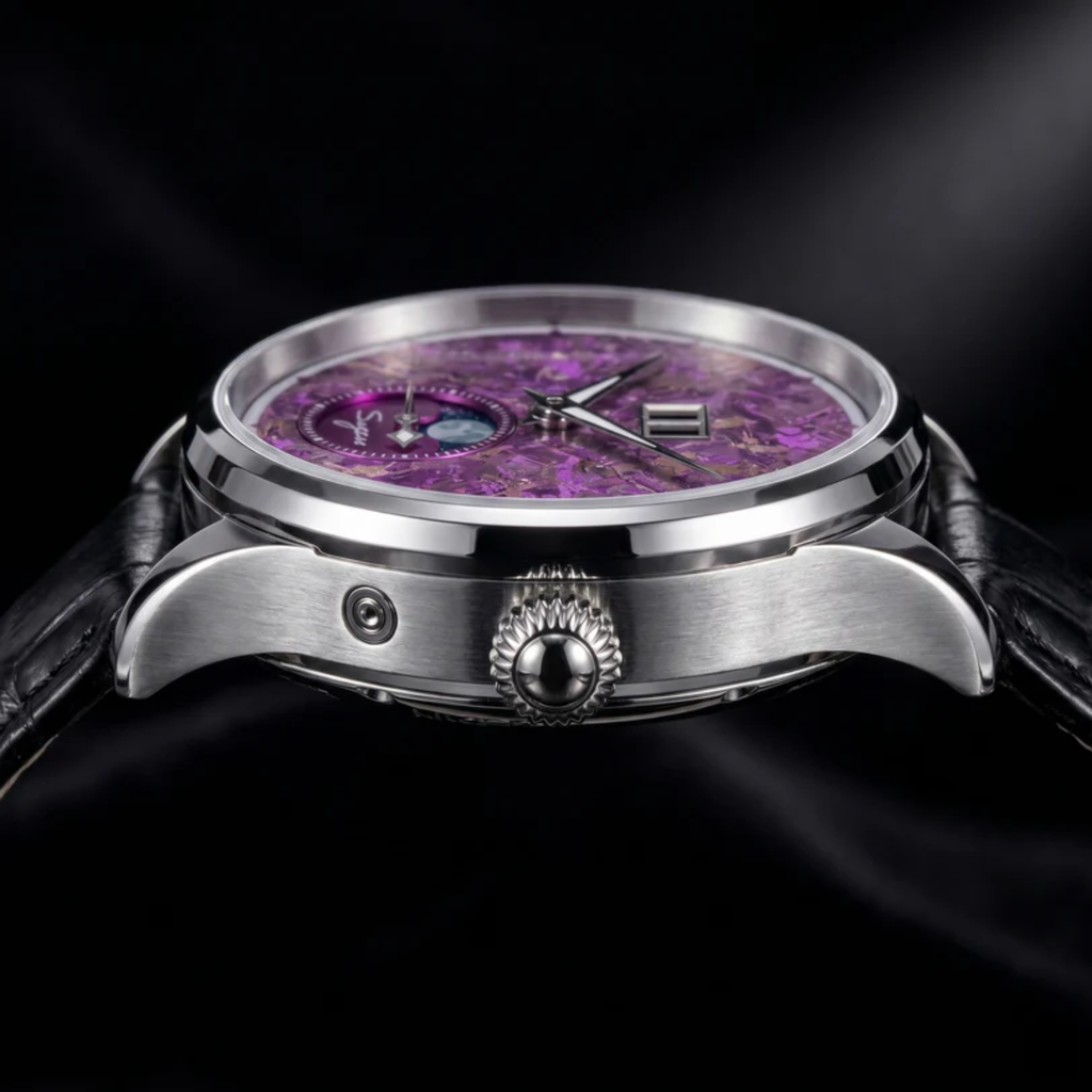 Sugess S401 MoonPhase Master Automatic Stone Star Dust Dial