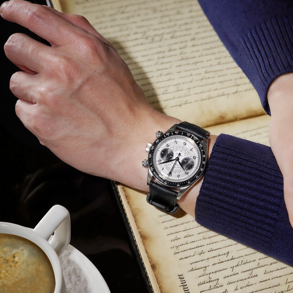 Farasute 2324B Dress Watch with Seiko VK64 Mecha-Quartz Movement