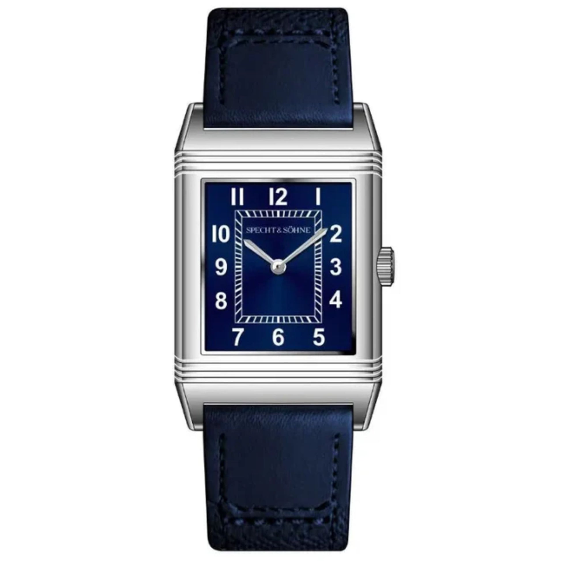 Square Watch Specht & Söhne SP0028 Overturn Ultrathin Ronda Quartz Movt