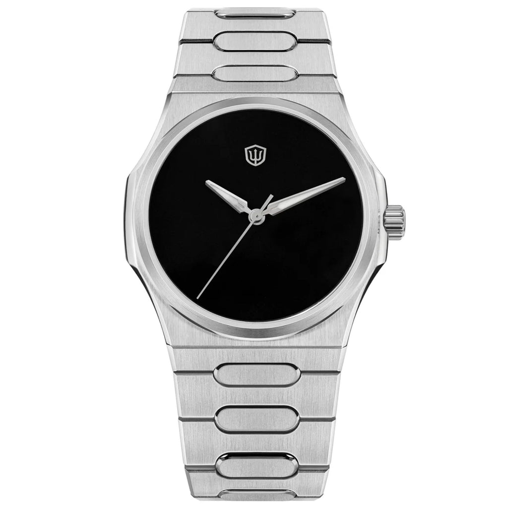 Watchdives Premier WD0016B Square-Block Faceted Dial Original Design