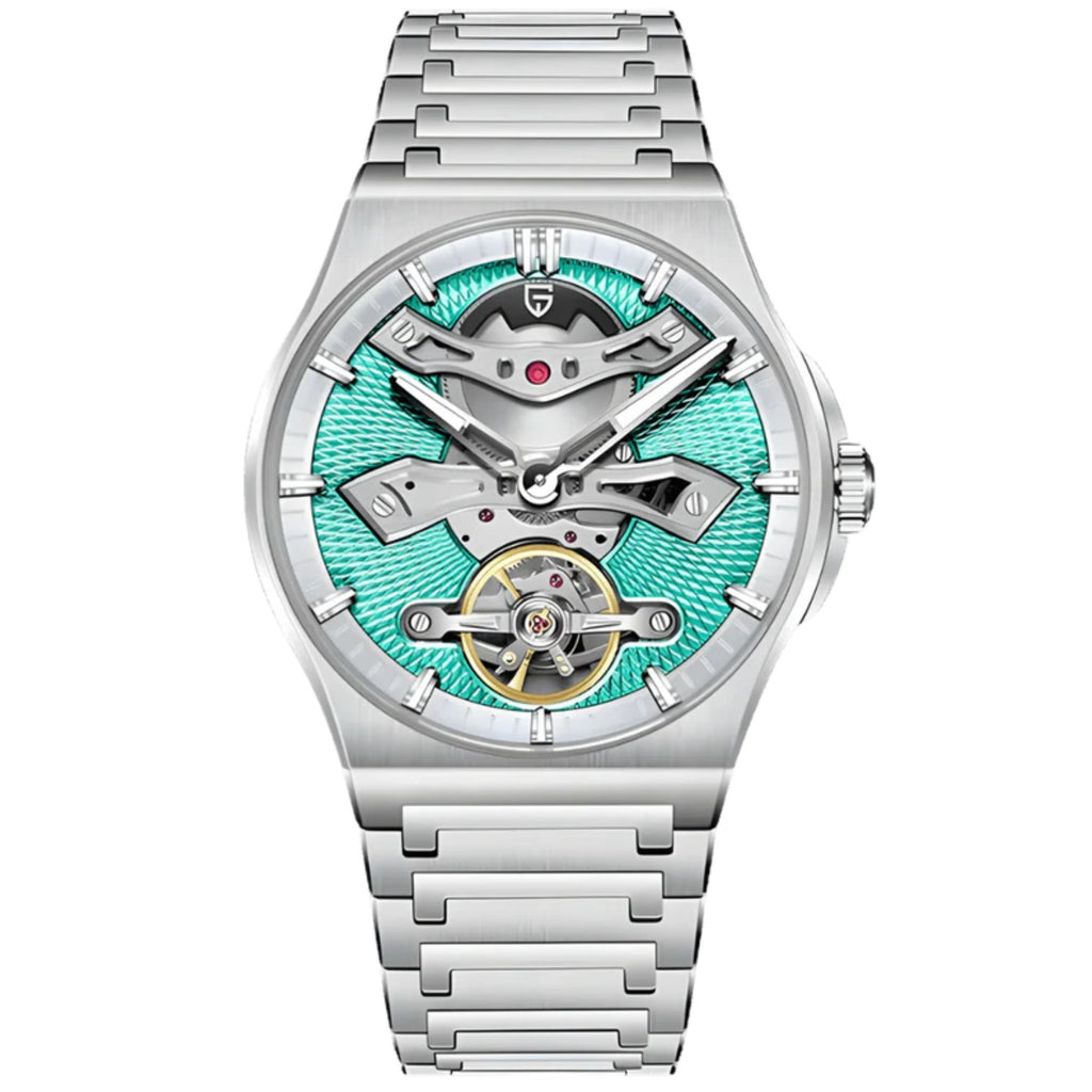 PAGANI DESIGN PD-YS028 Automatic Watch Unique Stainless Steel Mechanical Wrist Watch for Men
