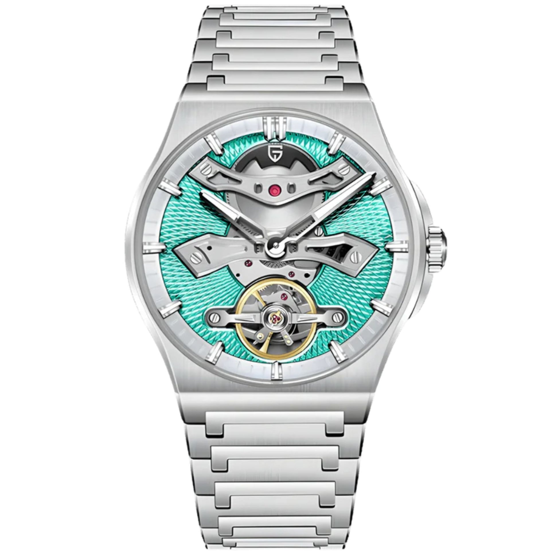 PAGANI DESIGN PD-YS028 Automatic Watch Unique Stainless Steel Mechanical Wrist Watch for Men