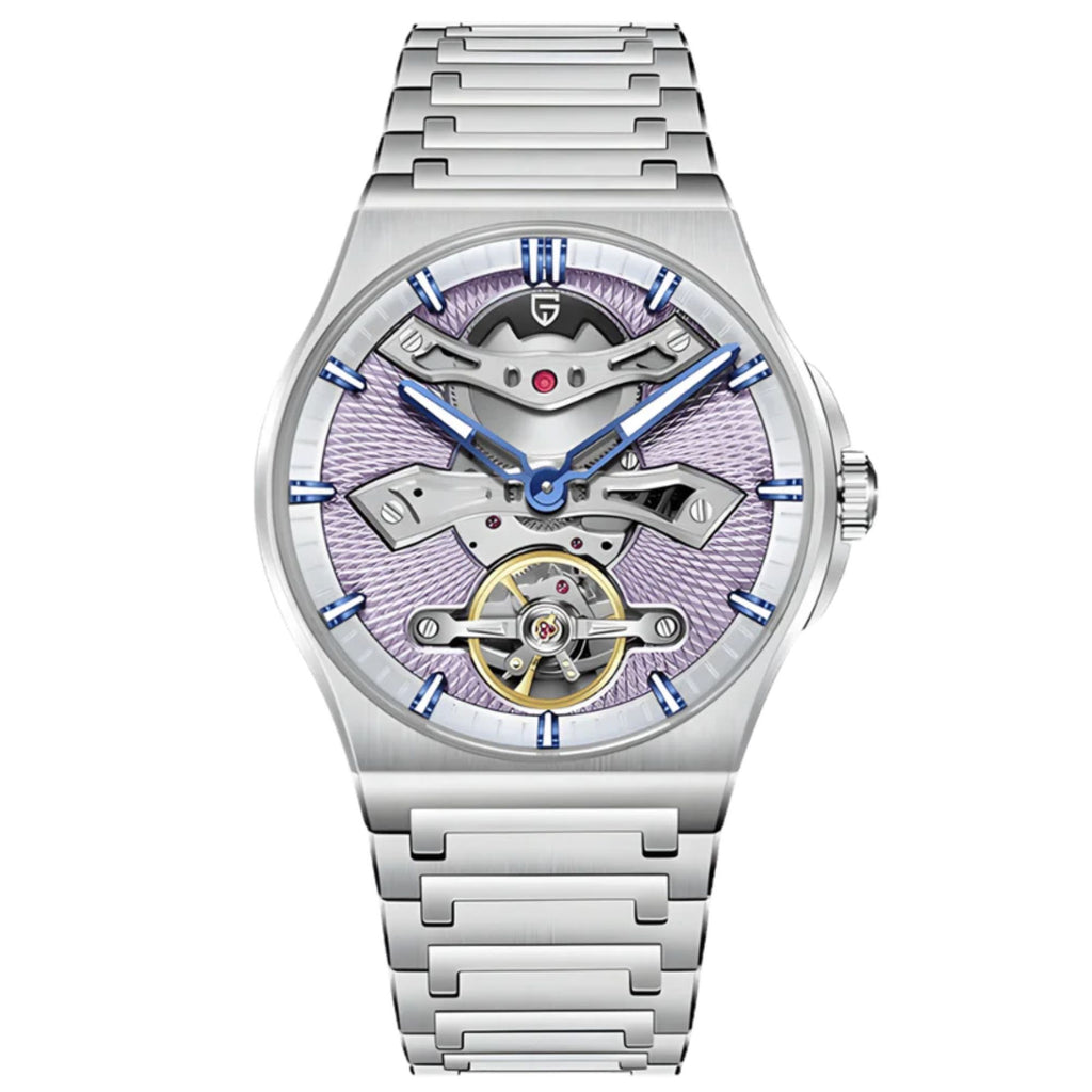 PAGANI DESIGN PD-YS028 Automatic Watch Unique Stainless Steel Mechanical Wrist Watch for Men