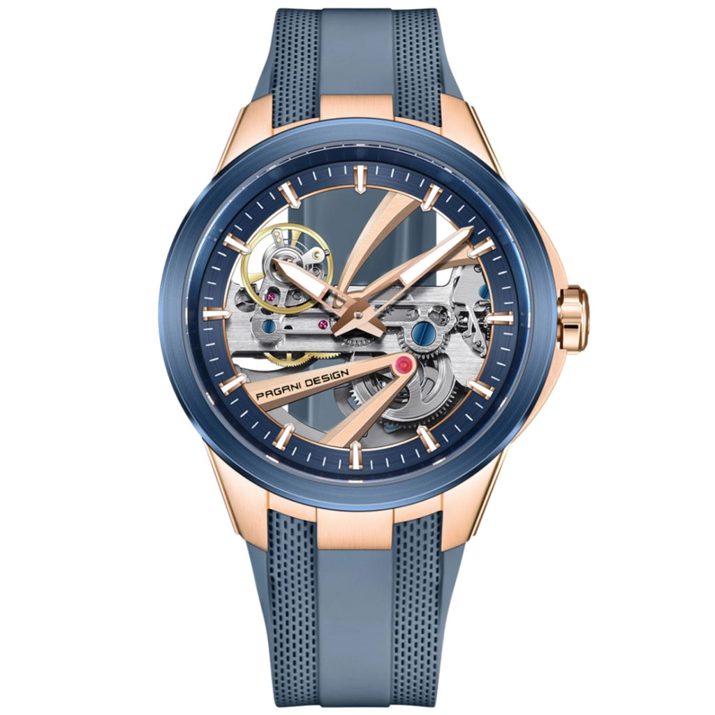 PAGANI DESIGN PD-YS030 Skeleton Automatic Men's Watch, Sapphire with AR  AF Coating