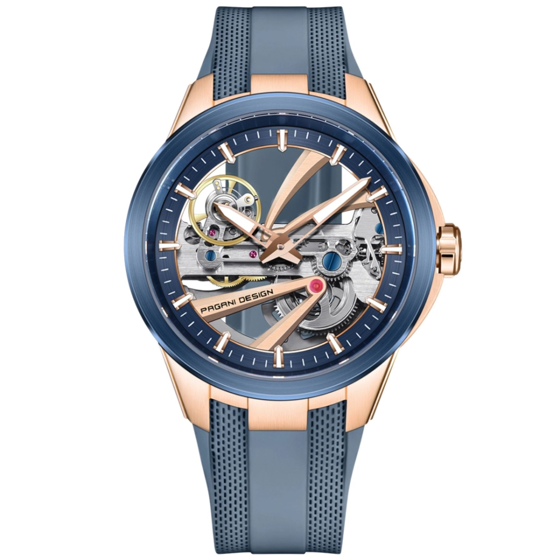PAGANI DESIGN PD-YS030 Skeleton Automatic Men's Watch, Sapphire with AR  AF Coating