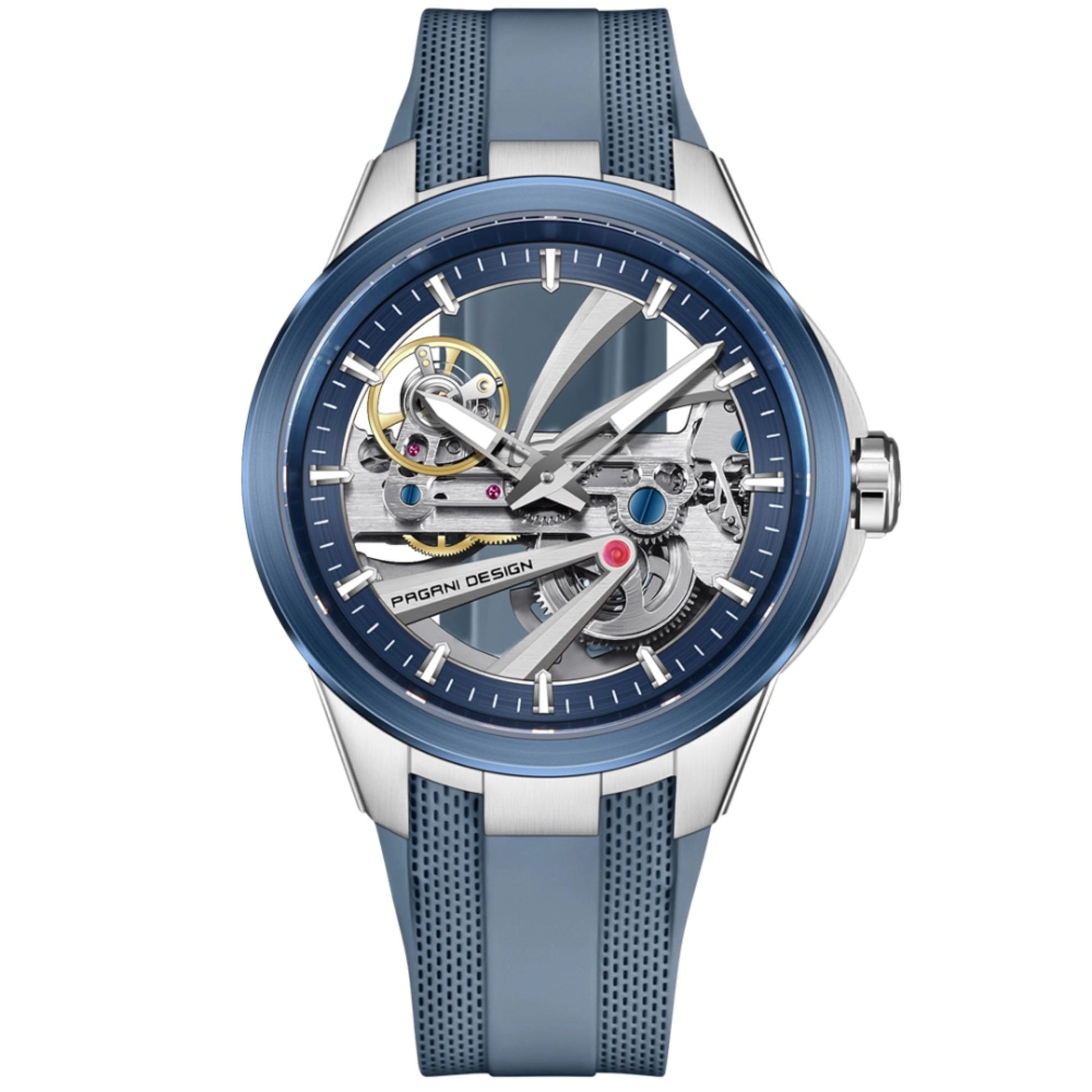 PAGANI DESIGN PD-YS030 Skeleton Automatic Men's Watch, Sapphire with AR AF Coating