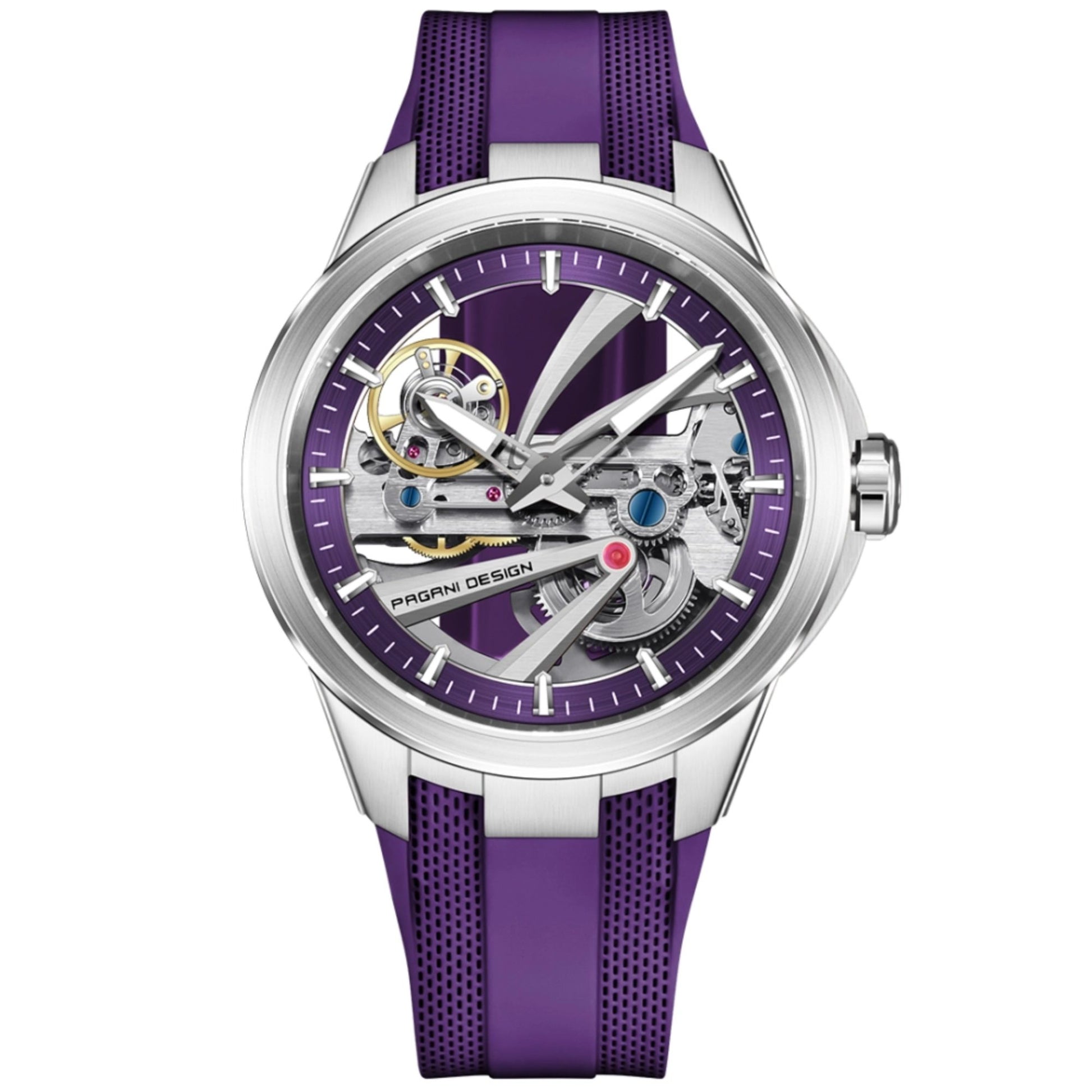 PAGANI DESIGN PD-YS030 Skeleton Automatic Men's Watch, Sapphire with AR AF Coating