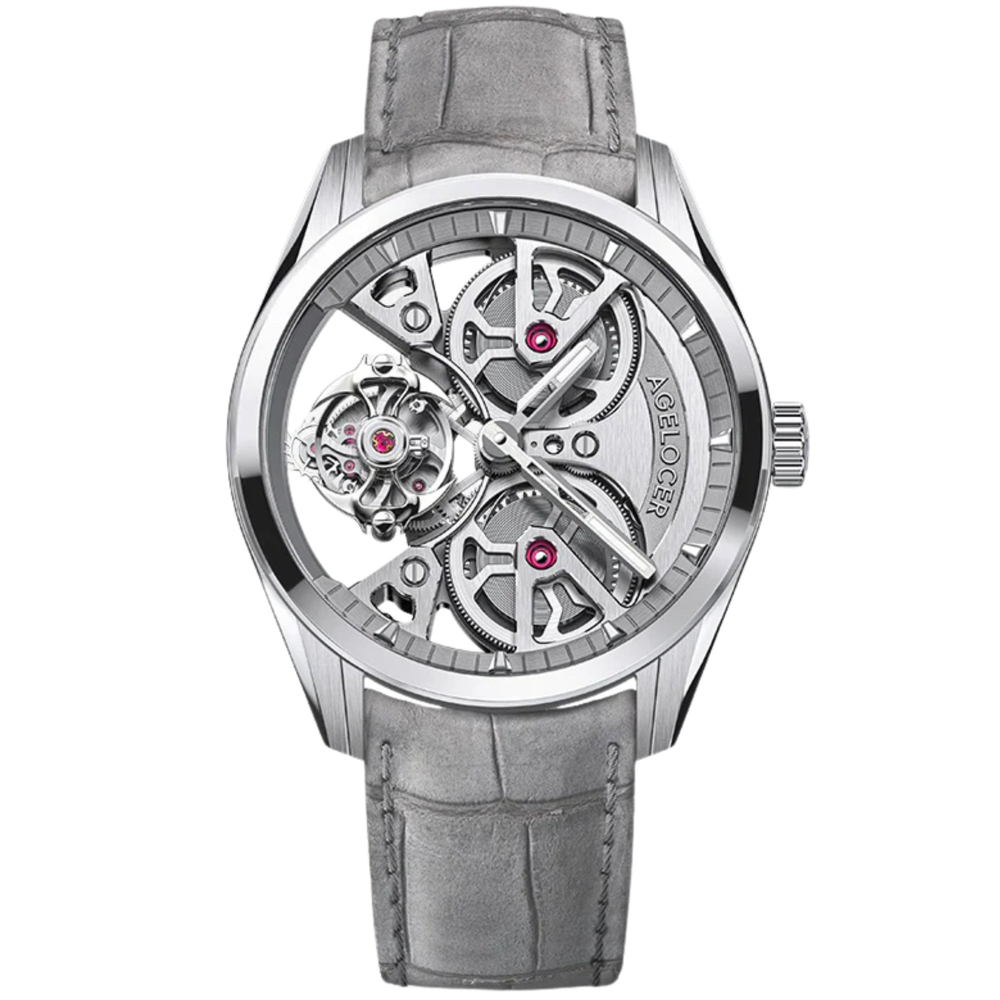 AGELOCER Free-sprung Balance Manta Tourbillon Watch