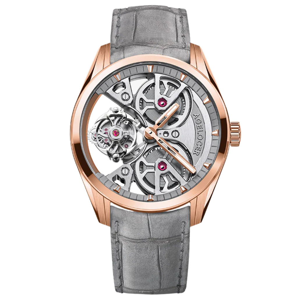 AGELOCER Free-sprung Balance Manta Tourbillon Watch