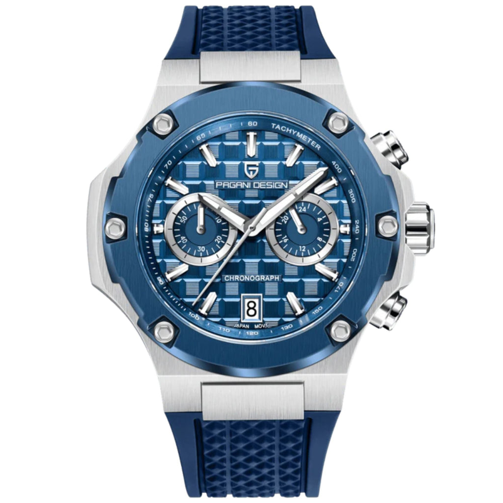 Pagani Design PD-YS032 Men's Sports Quartz Watch Chronograph Sapphire 100M Waterproof