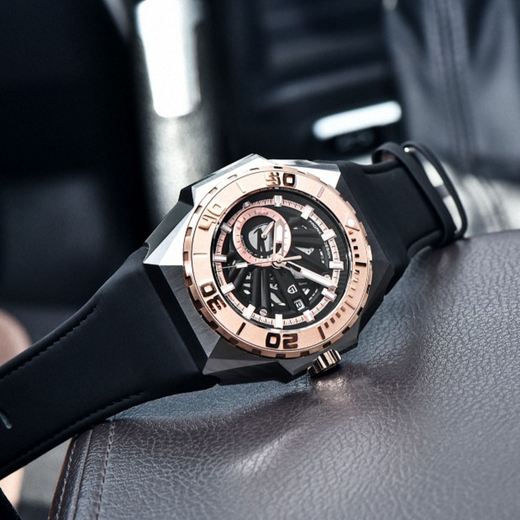 Pagani Design PD-YS007 Men's 47.5MM 100M Waterproof Japan Miyota 8217 Automatic