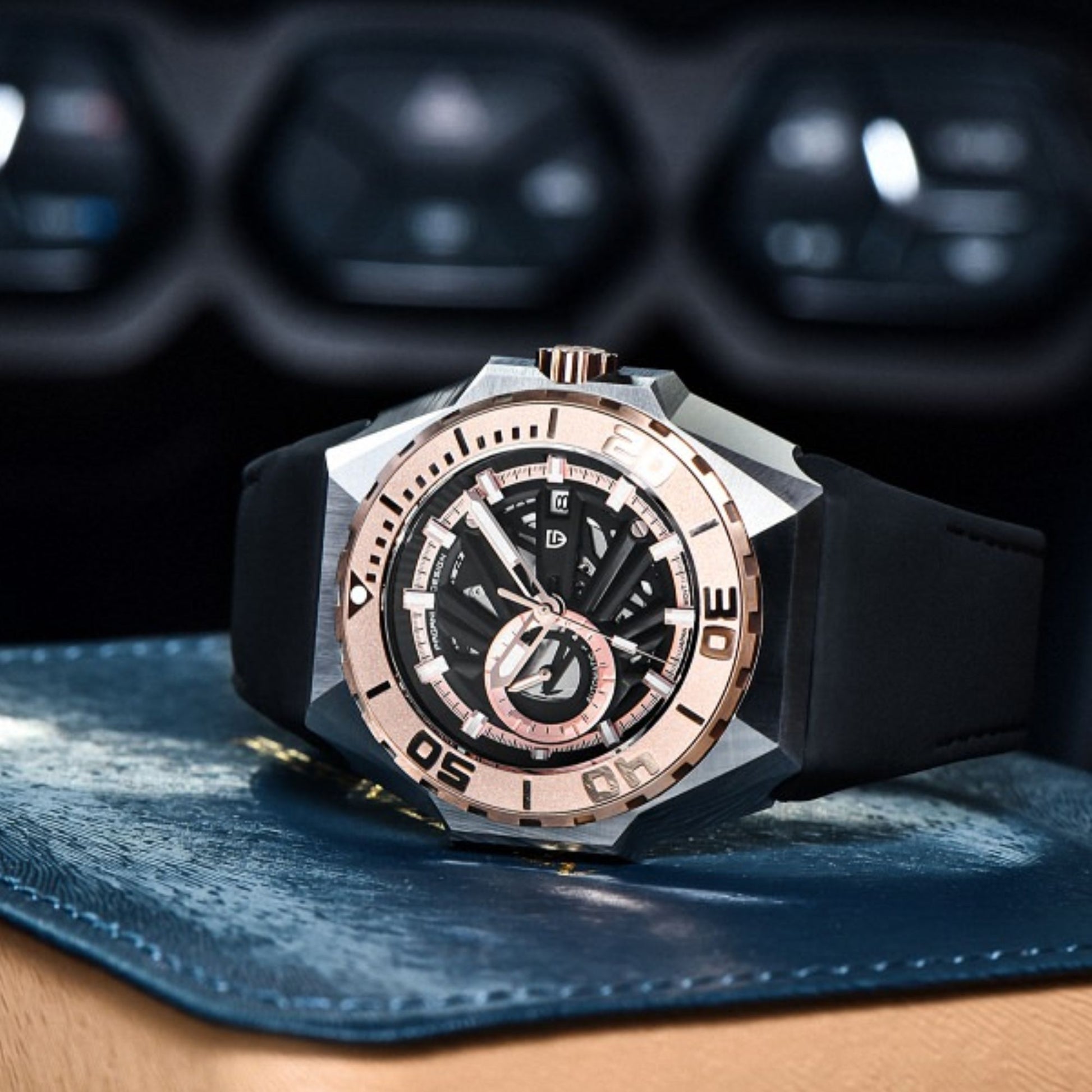 Pagani Design PD-YS007 Men's 47.5MM 100M Waterproof Japan Miyota 8217 Automatic