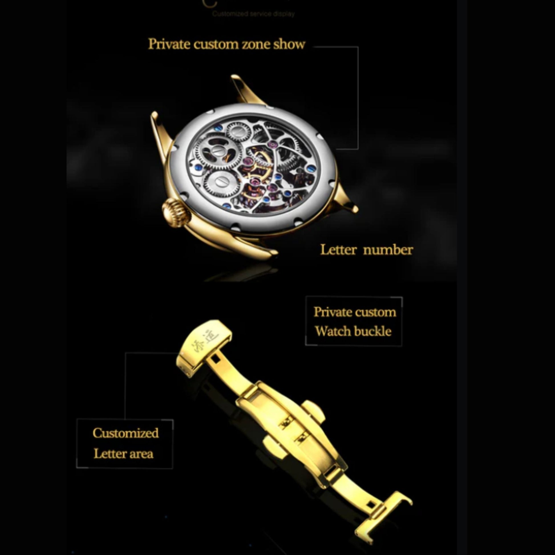 AESOP Zodiac Tourbillon Tiger Watch 7013