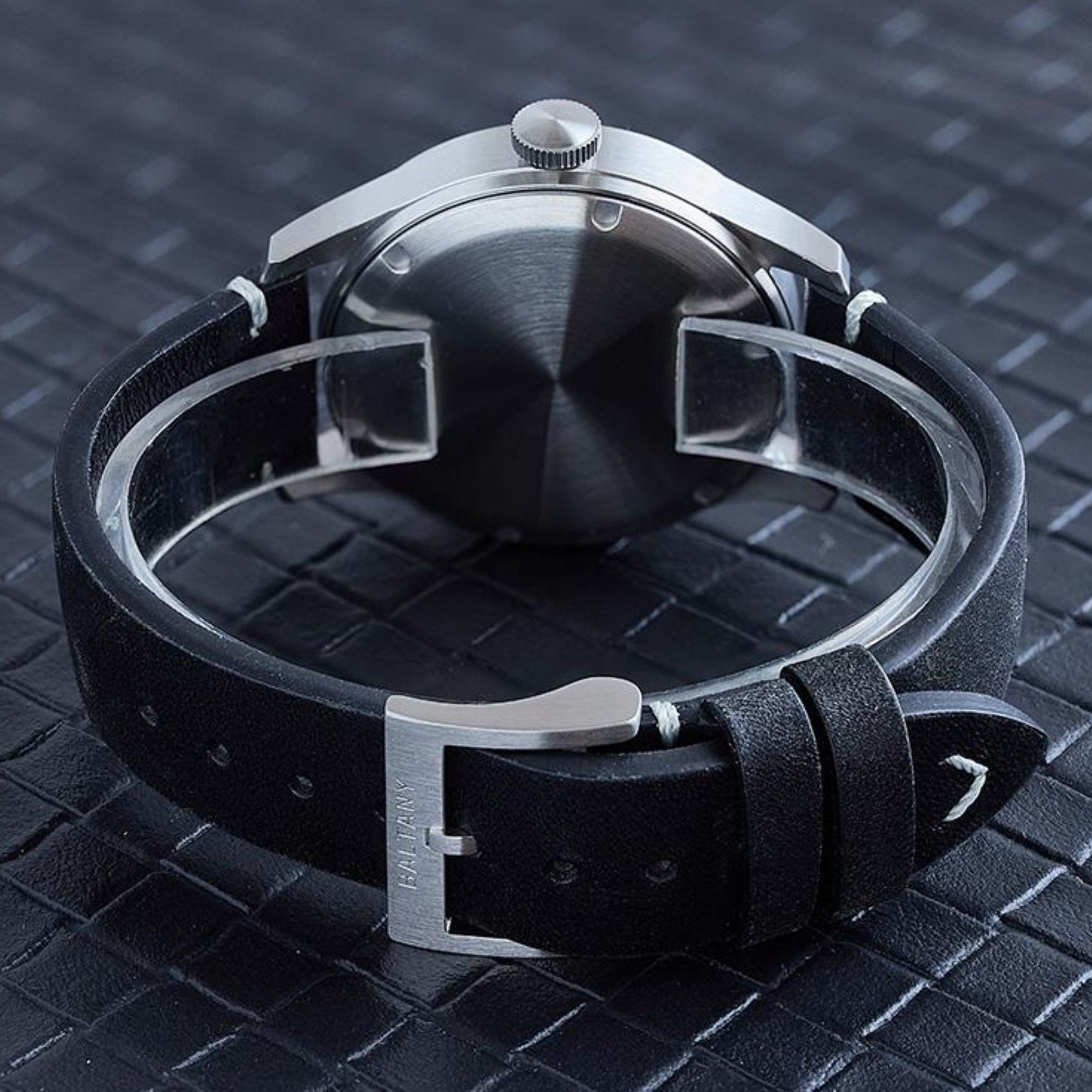 Baltany Retro 39mm Dirty Dozen Date Field Watch S2081