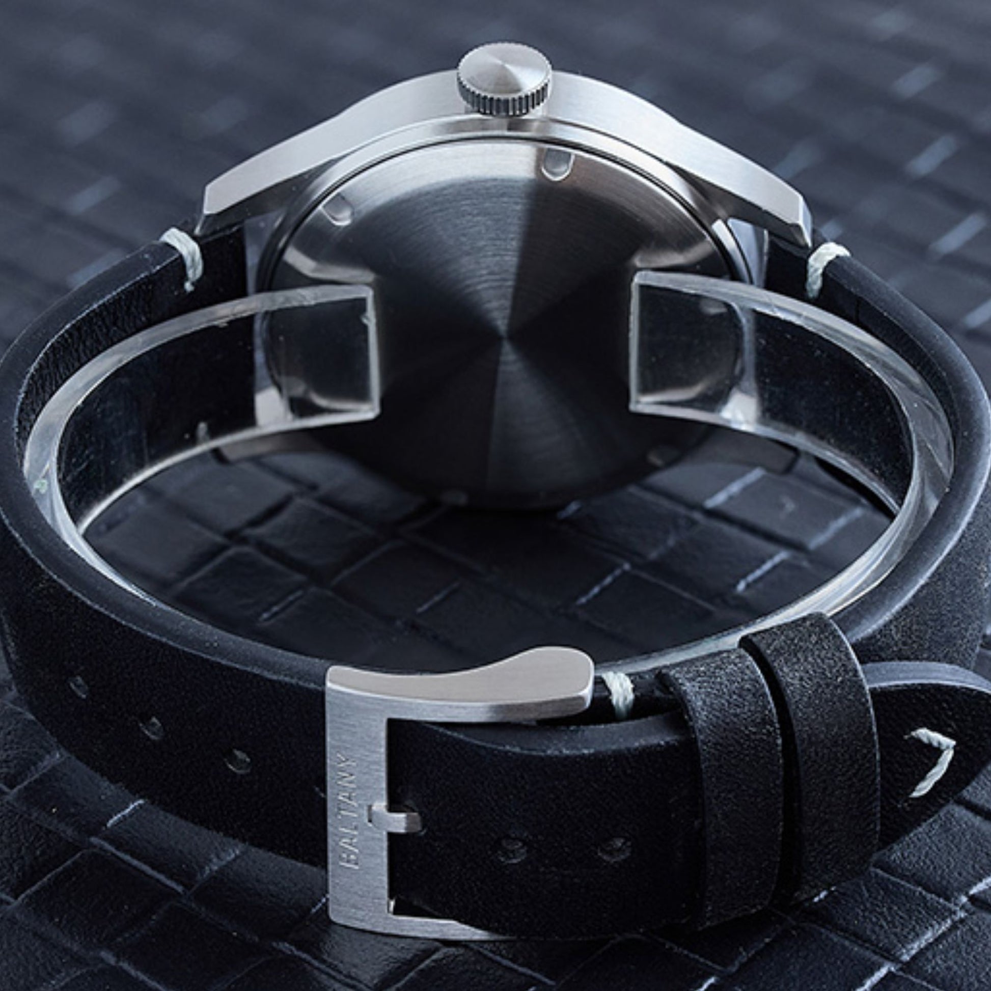 Baltany Retro 39mm Dirty Dozen Date Field Watch S2081