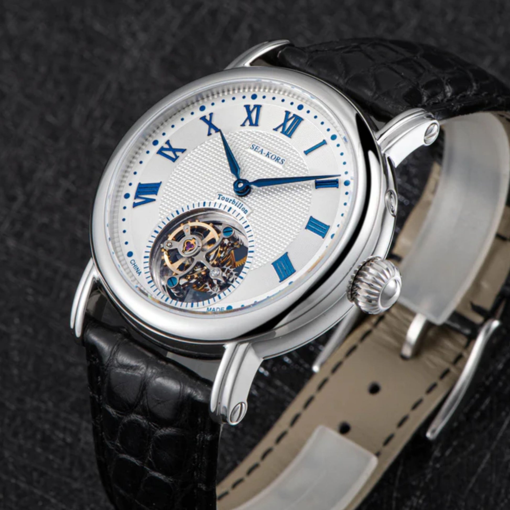 Sugess Seakors Tourbillon SE8000SW Blue Indices