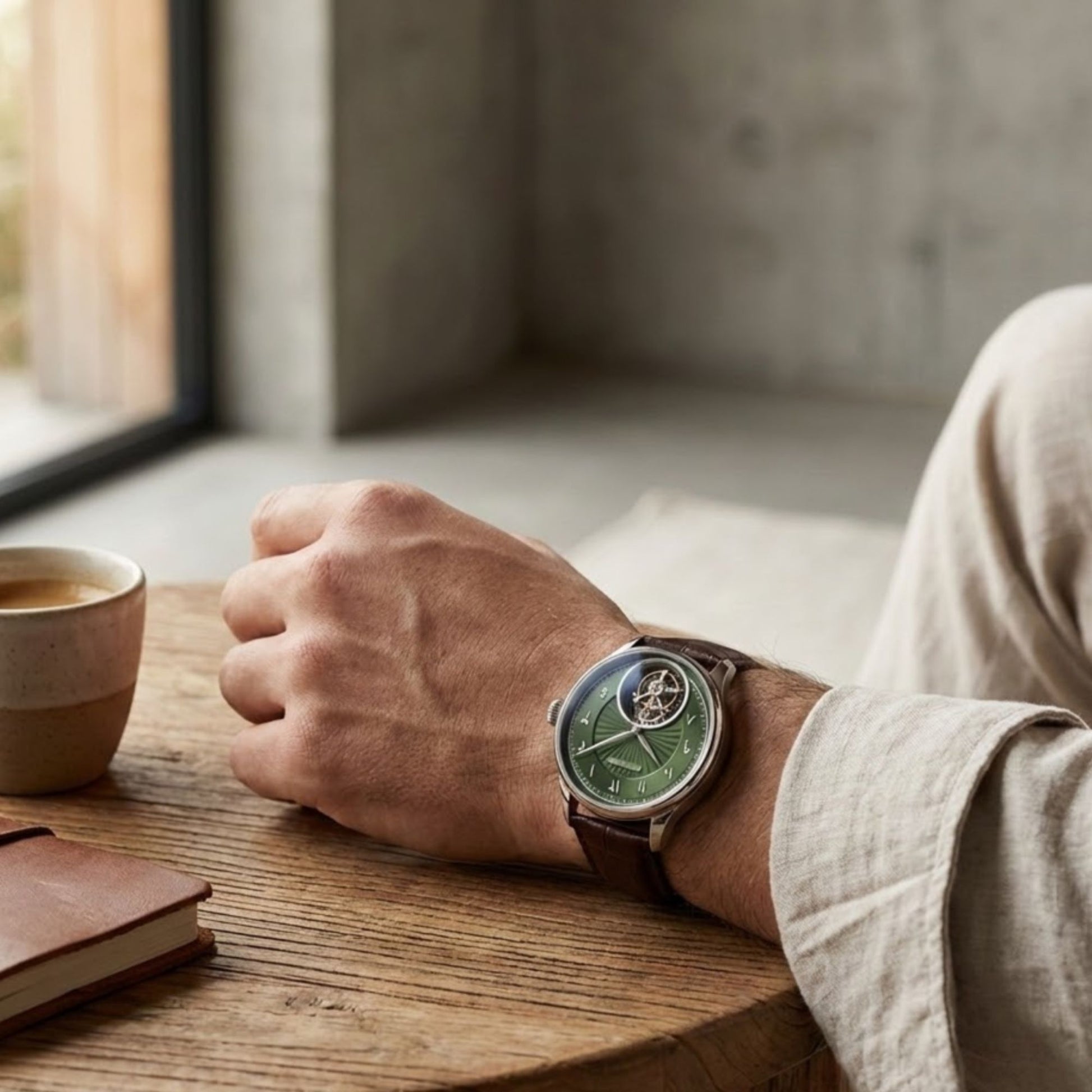 MEDALLION | The Grand Tourbillon Emerald Arabic