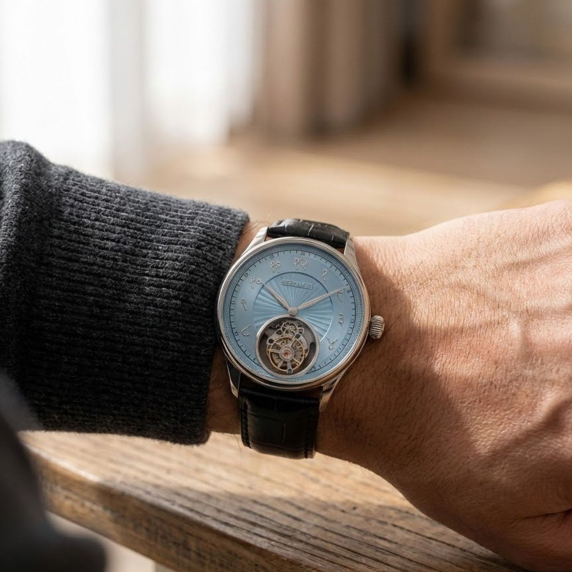 MEDALLION | The Grand Tourbillon Azure Devanagari