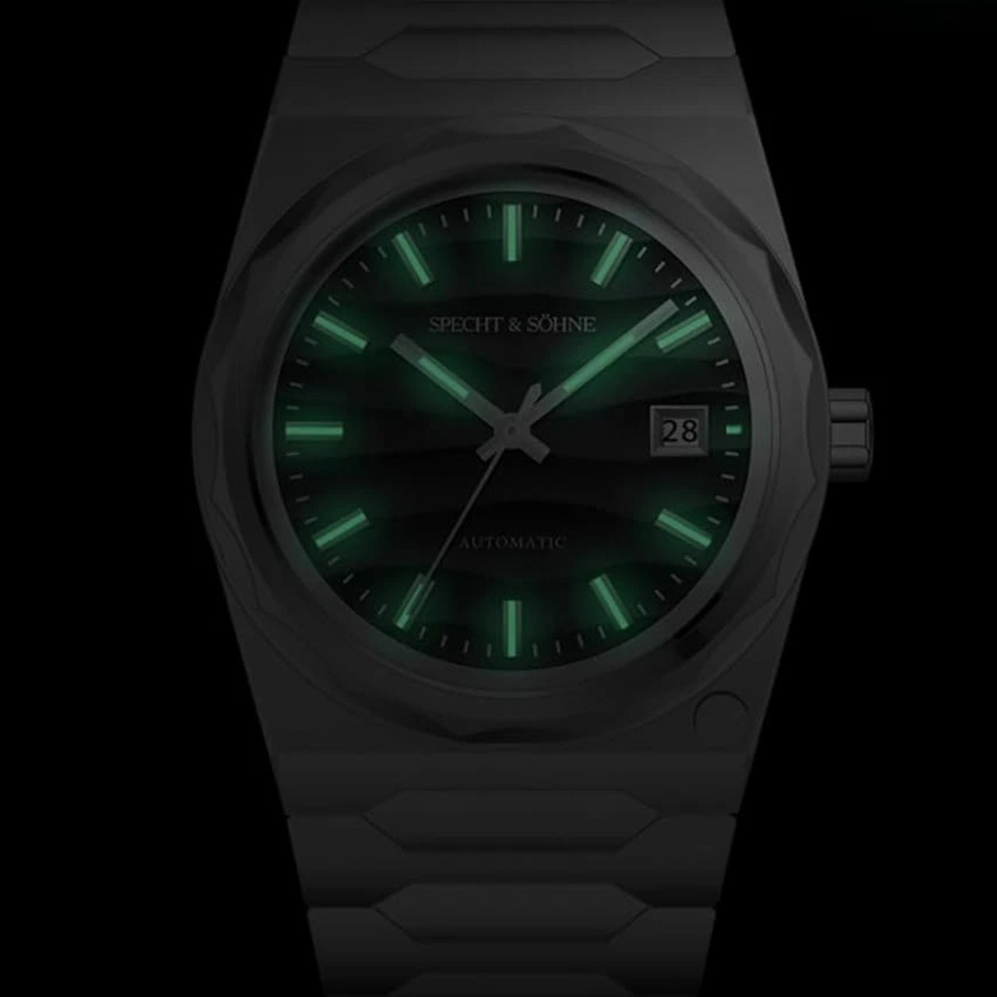 Specht & Söhne Men's 37mm Automatic Watch with Sapphire Crystal & Waterproof