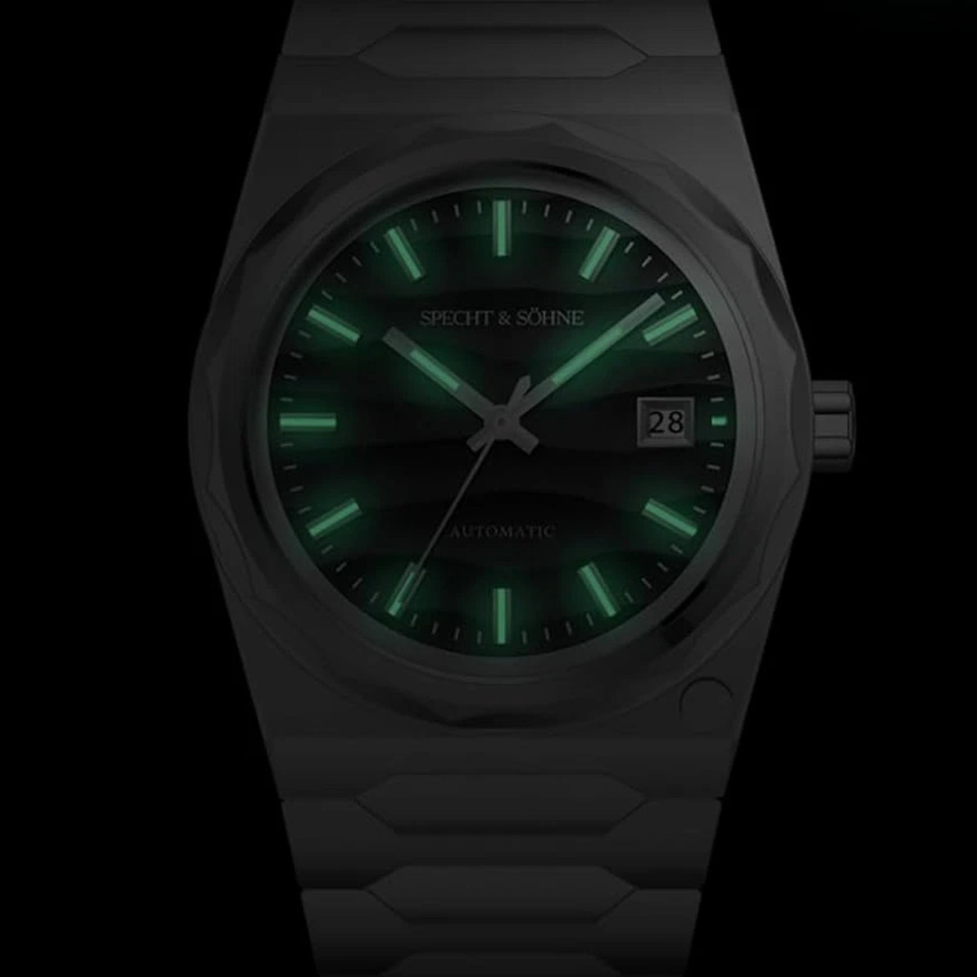 Specht & Söhne Men's 37mm Automatic Watch with Sapphire Crystal & Waterproof