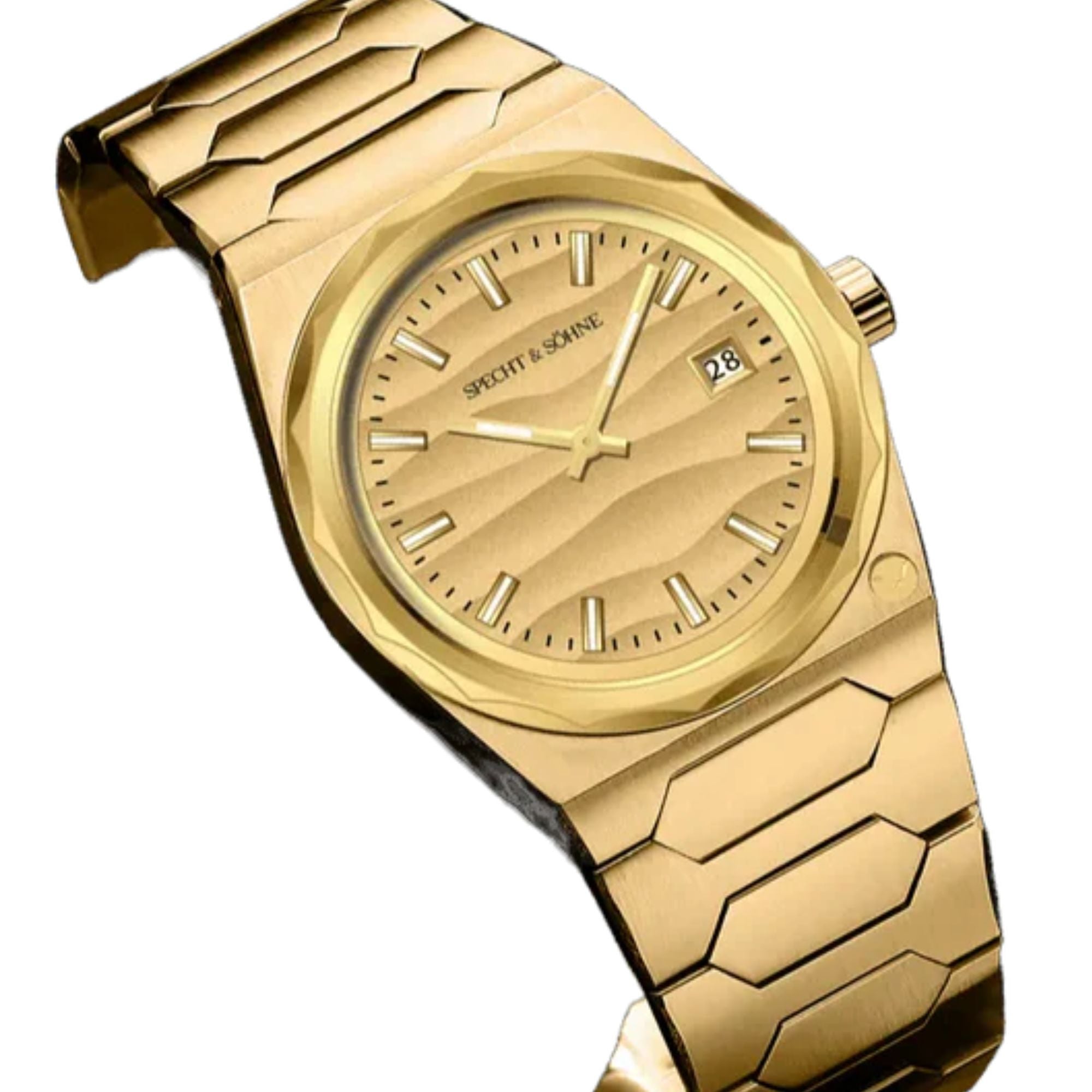 Specht & Söhne Men's 37mm Automatic Watch with Sapphire Crystal & Waterproof