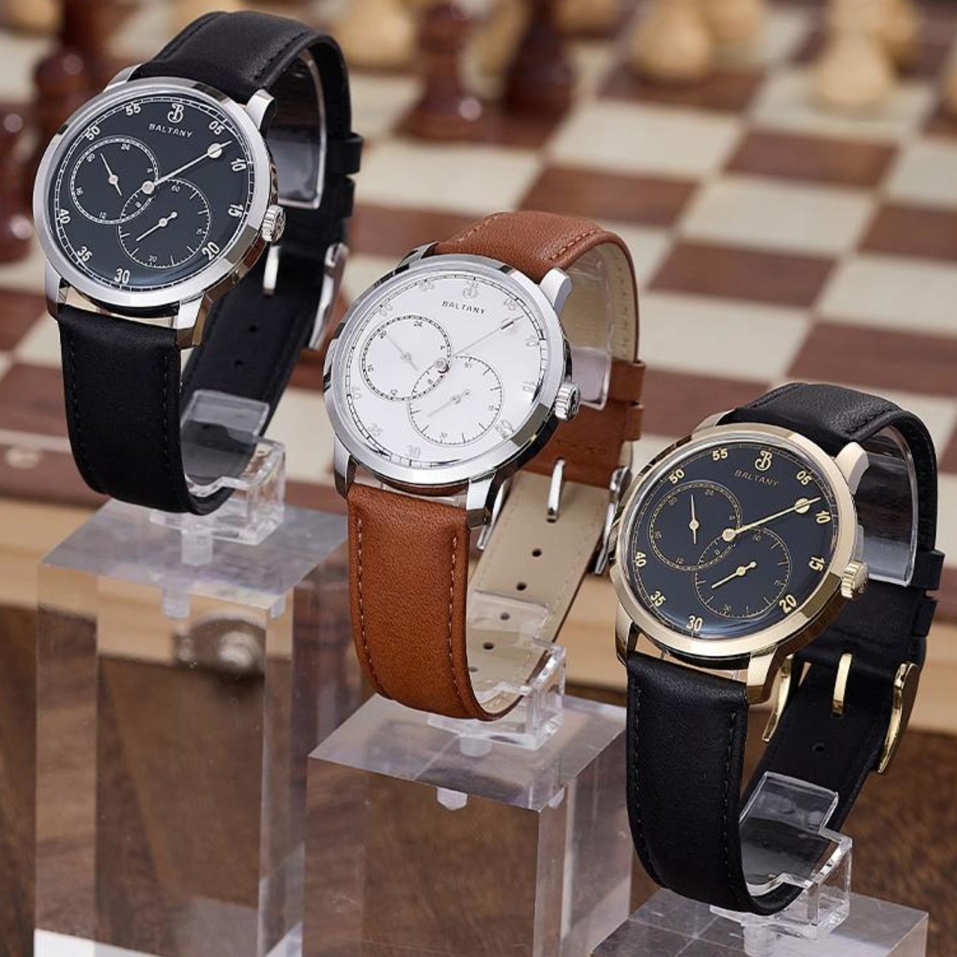 Baltany Original Design Asymmetric Dial 82S7 Retro Watches S4098 - DREAM WATCHES