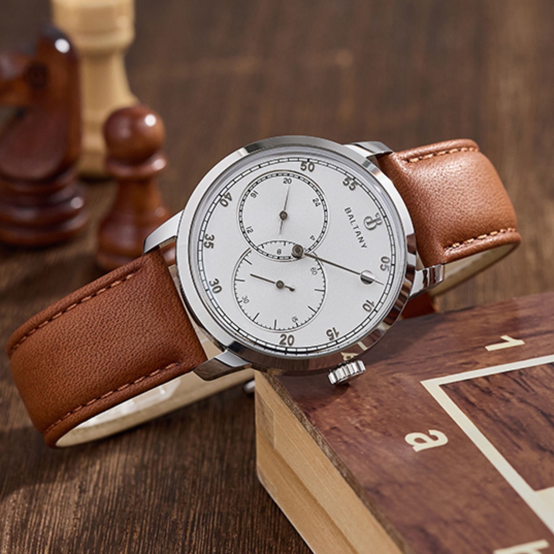 Baltany Original Design Asymmetric Dial 82S7 Retro Watches S4098 - DREAM WATCHES