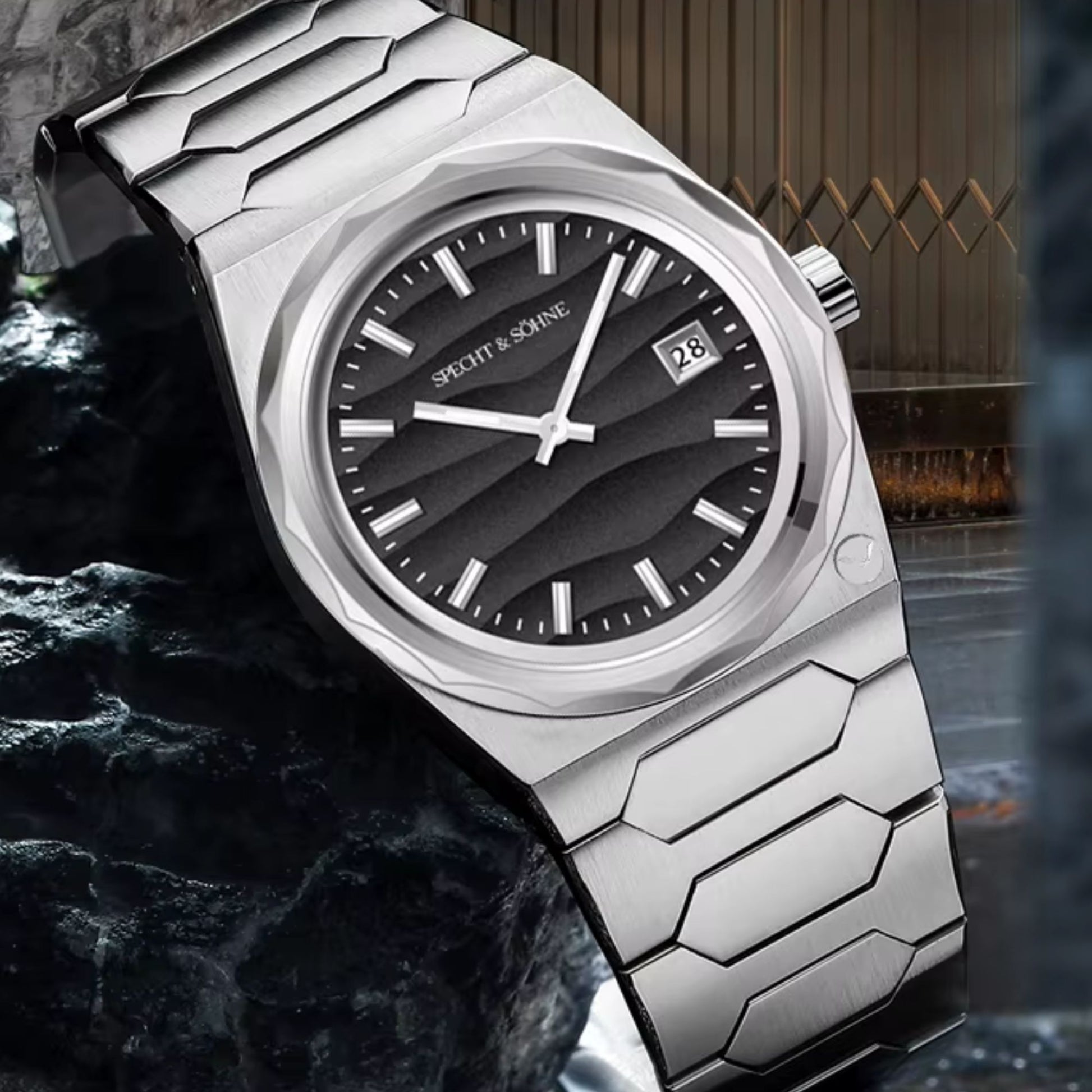 Specht & Söhne Quartz Sports Watches 50M Waterproof 37mm