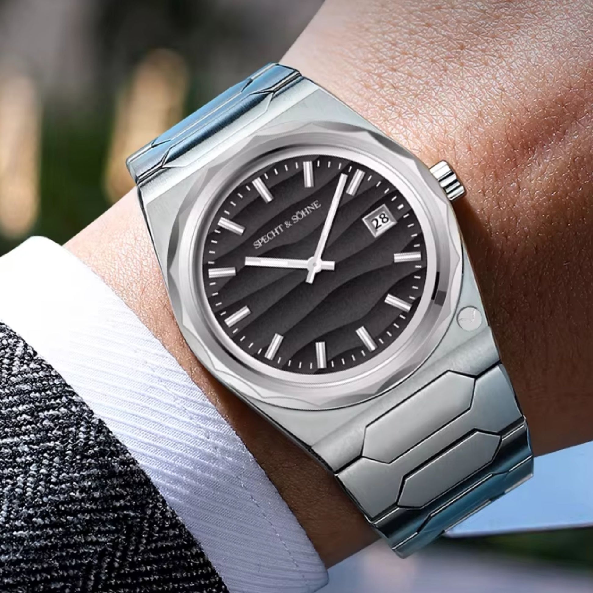 Specht & Söhne Quartz Sports Watches 50M Waterproof 37mm