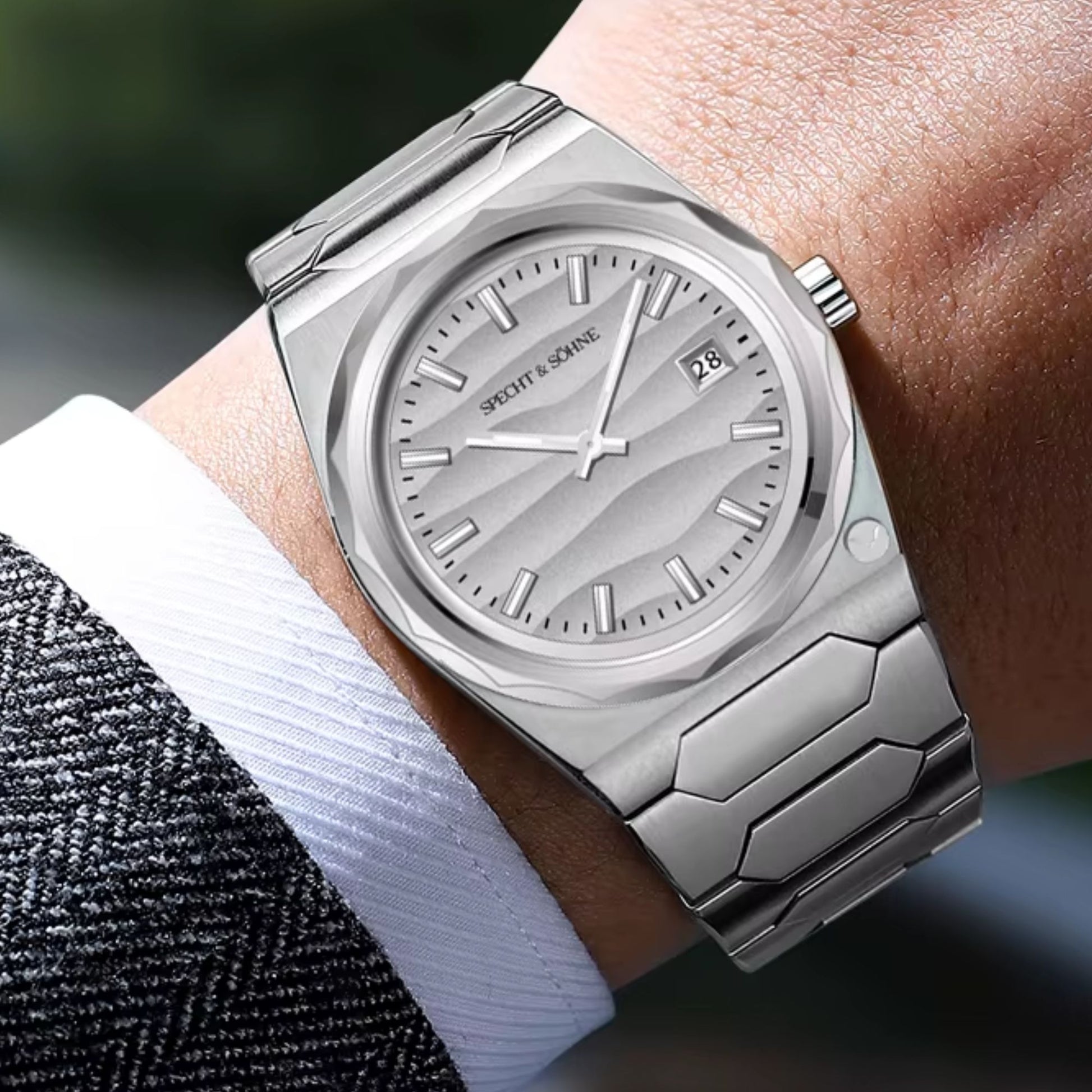 Specht & Söhne Quartz Sports Watches 50M Waterproof 37mm