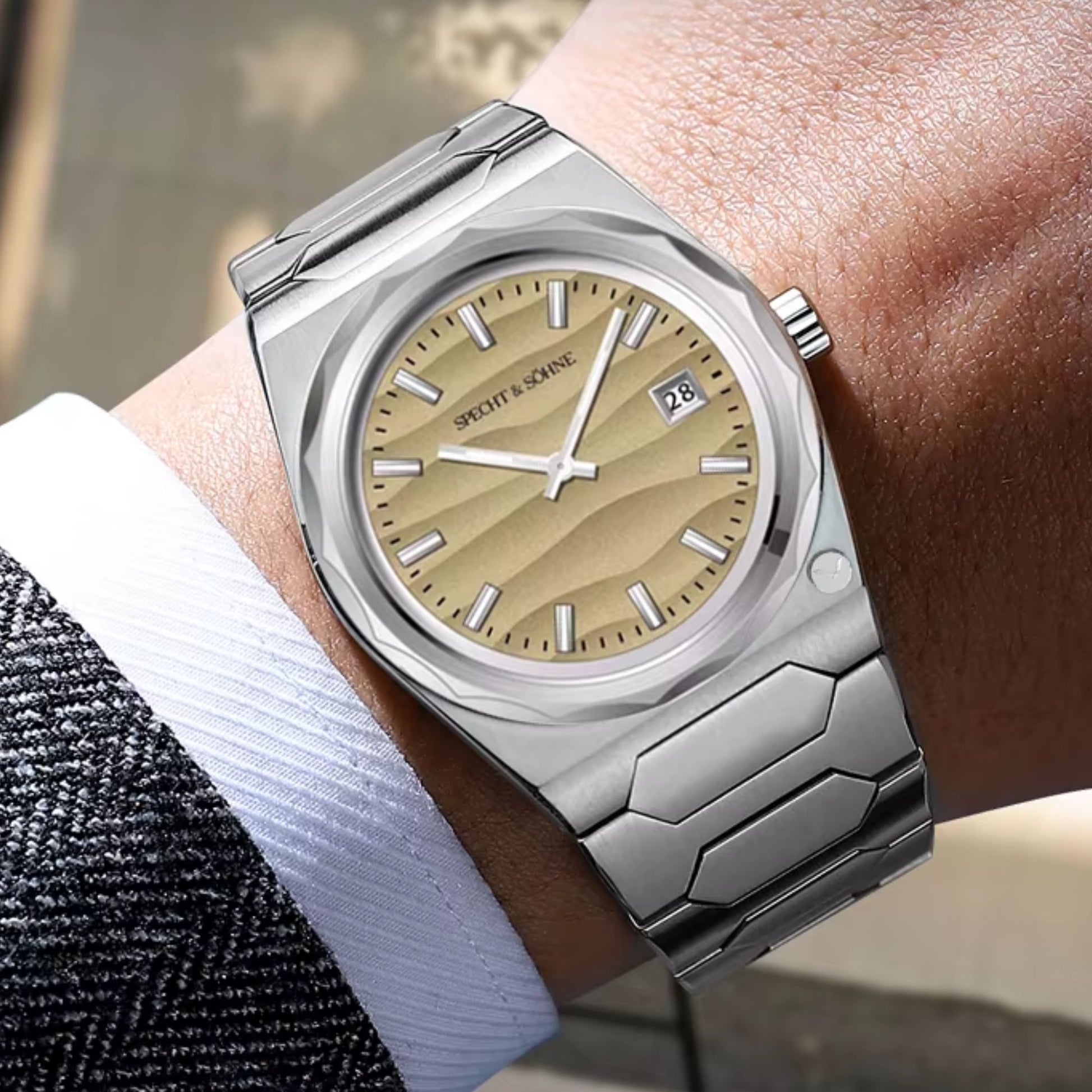 Specht & Söhne Quartz Sports Watches 50M Waterproof 37mm