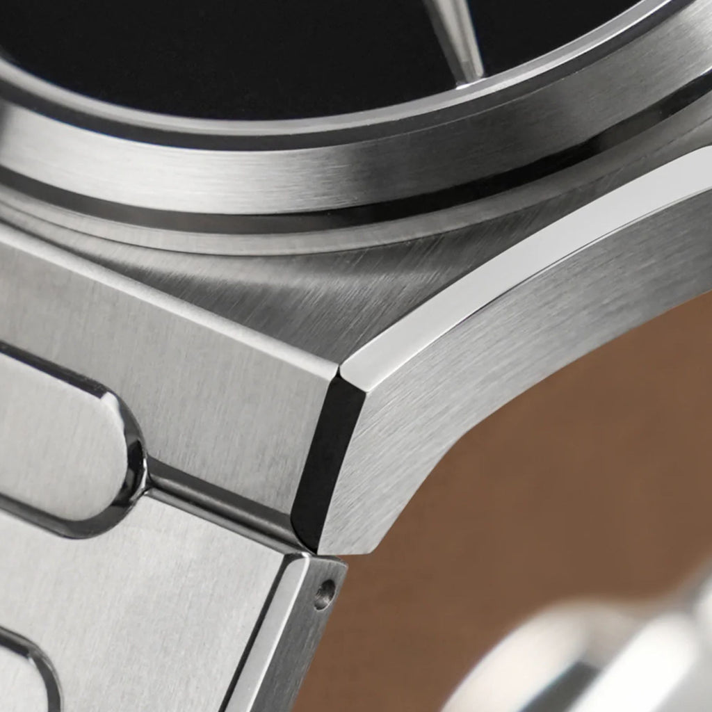 Watchdives Premier WD0016B Square-Block Faceted Dial Original Design