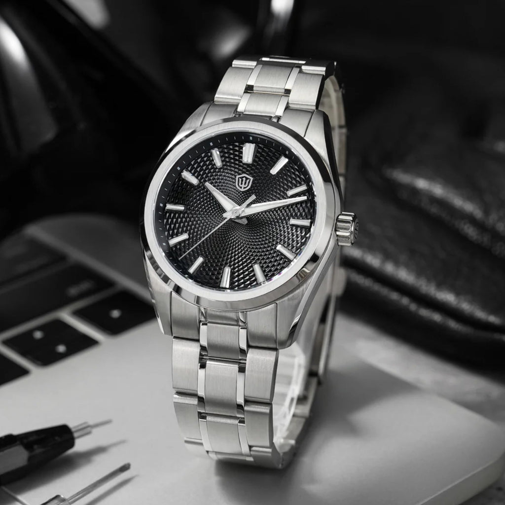 Watchdives WD0003G Guilloche Dial VH31 Men Watch