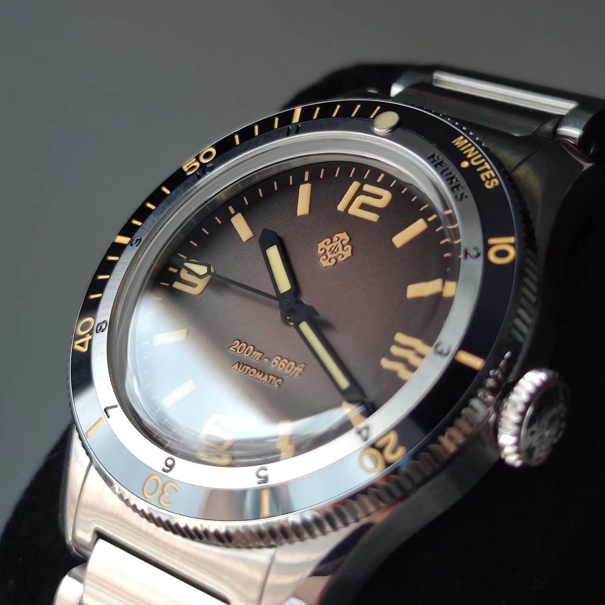 IXDAO 5303 Dive Watch for 40mm GMT Automatic with PT5000 Movement