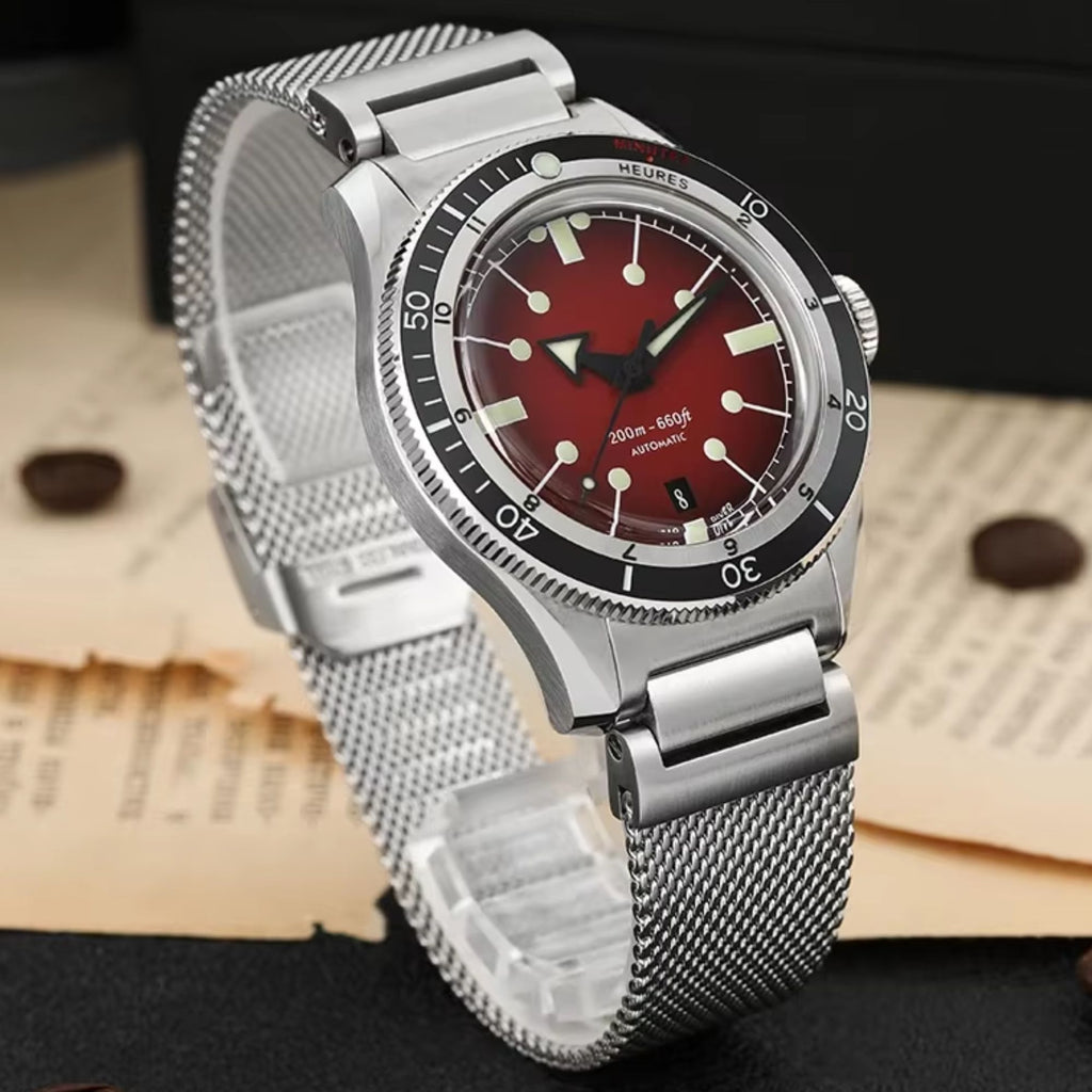IXDAO 5303 Dive Watch for 40mm GMT Automatic with ETA-2824 Movement