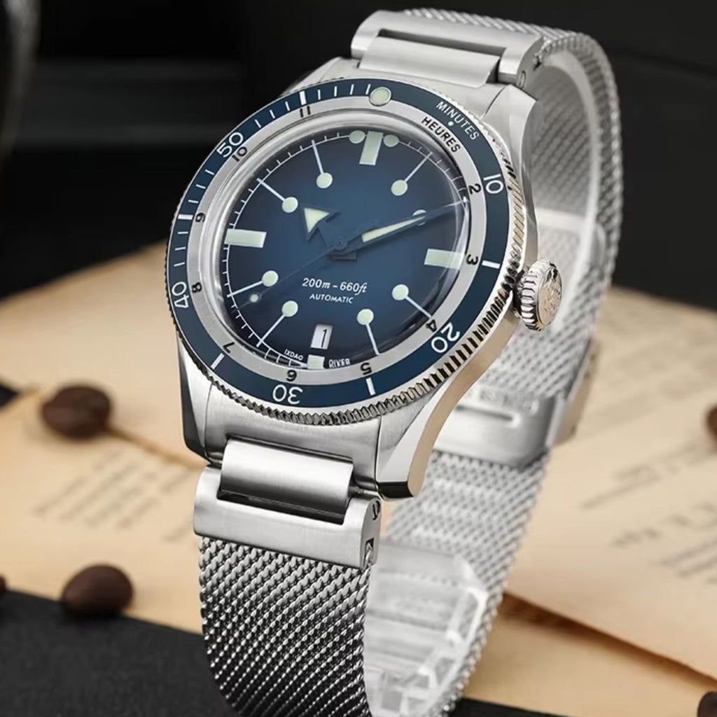 IXDAO 5303 Dive Watch for 40mm GMT Automatic with SW200 Movement