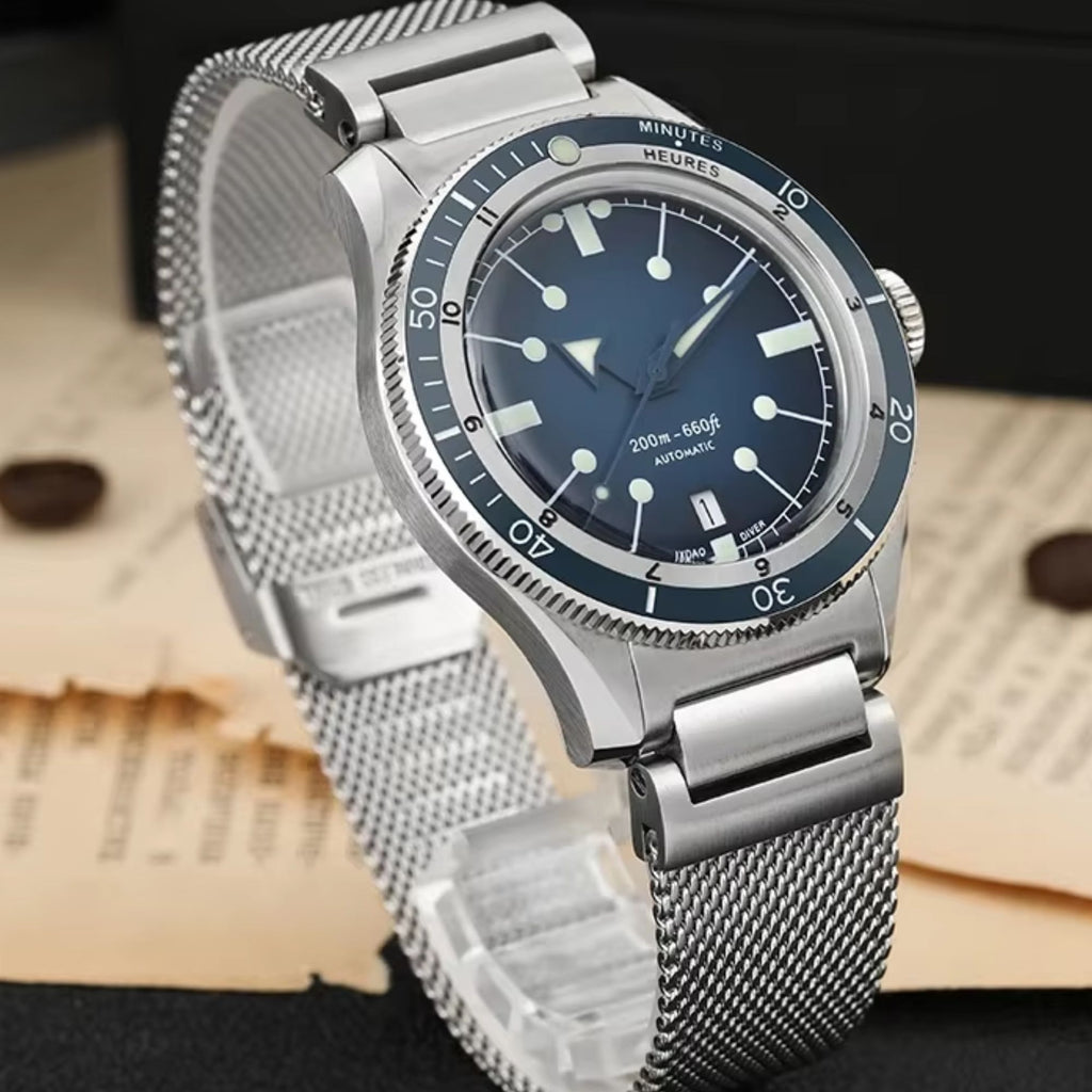 IXDAO 5303 Dive Watch for 40mm GMT Automatic with SW200 Movement