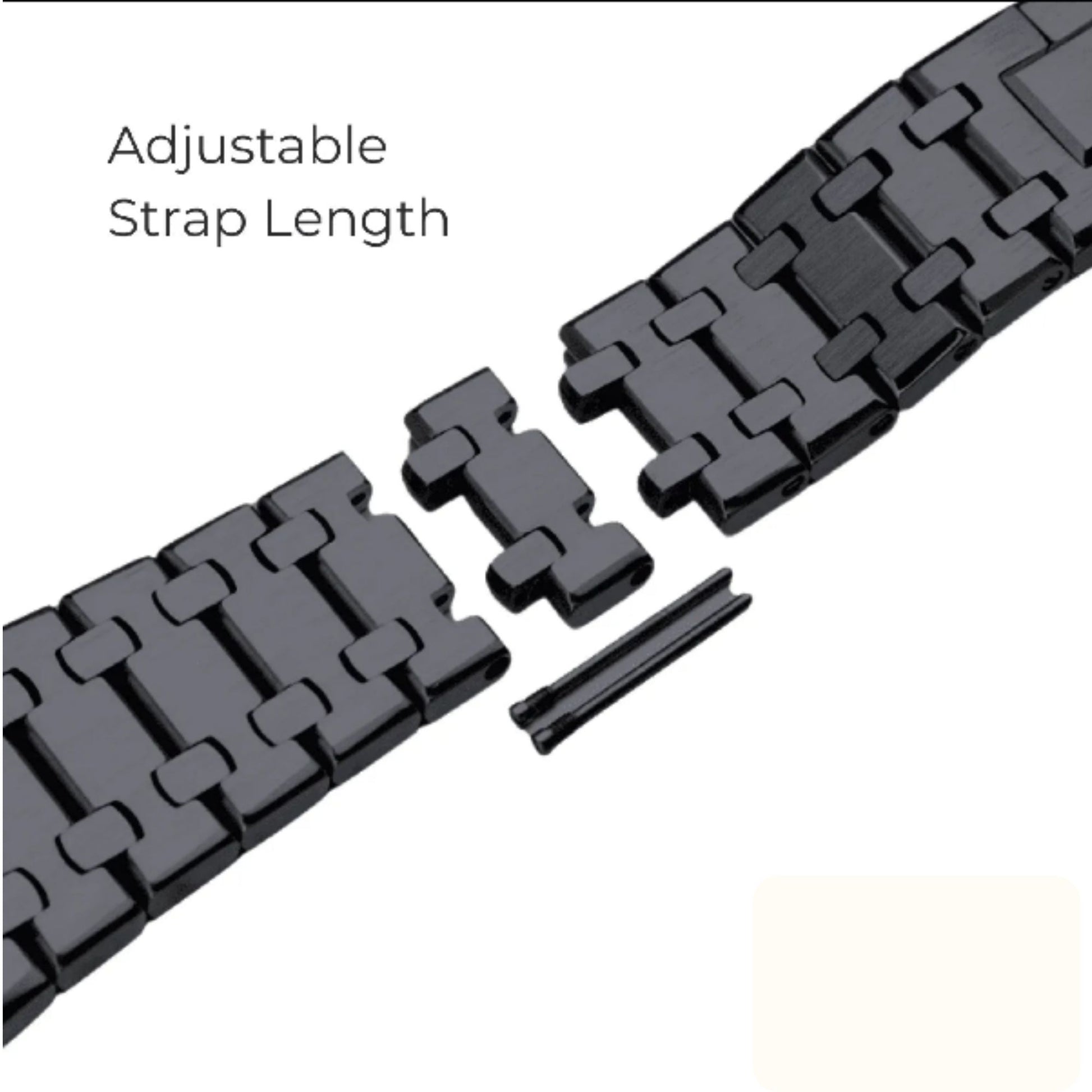 Casioak Frost Solid Stainless Steel Watch Band GA2100 & GM2100