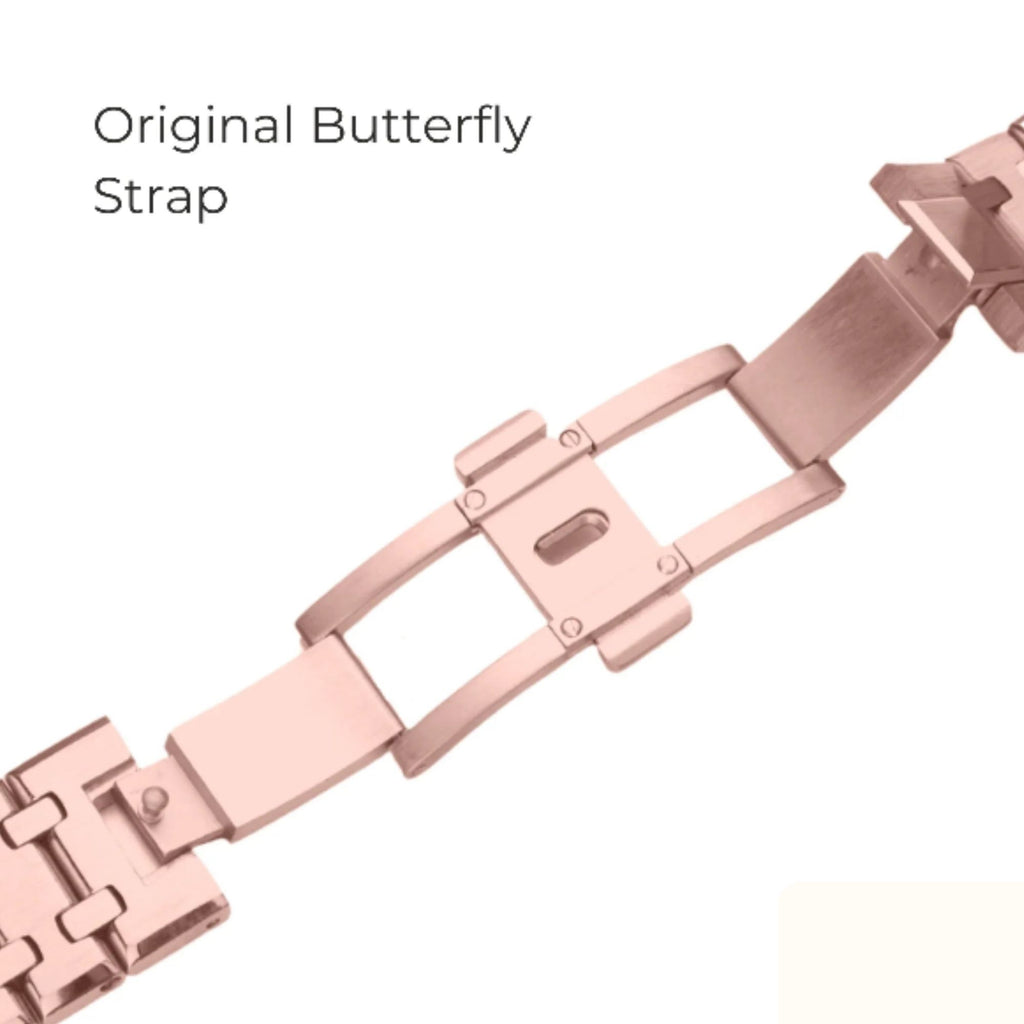 Casioak Frost Solid Stainless Steel Watch Band GA2100 & GM2100 - Rosegold