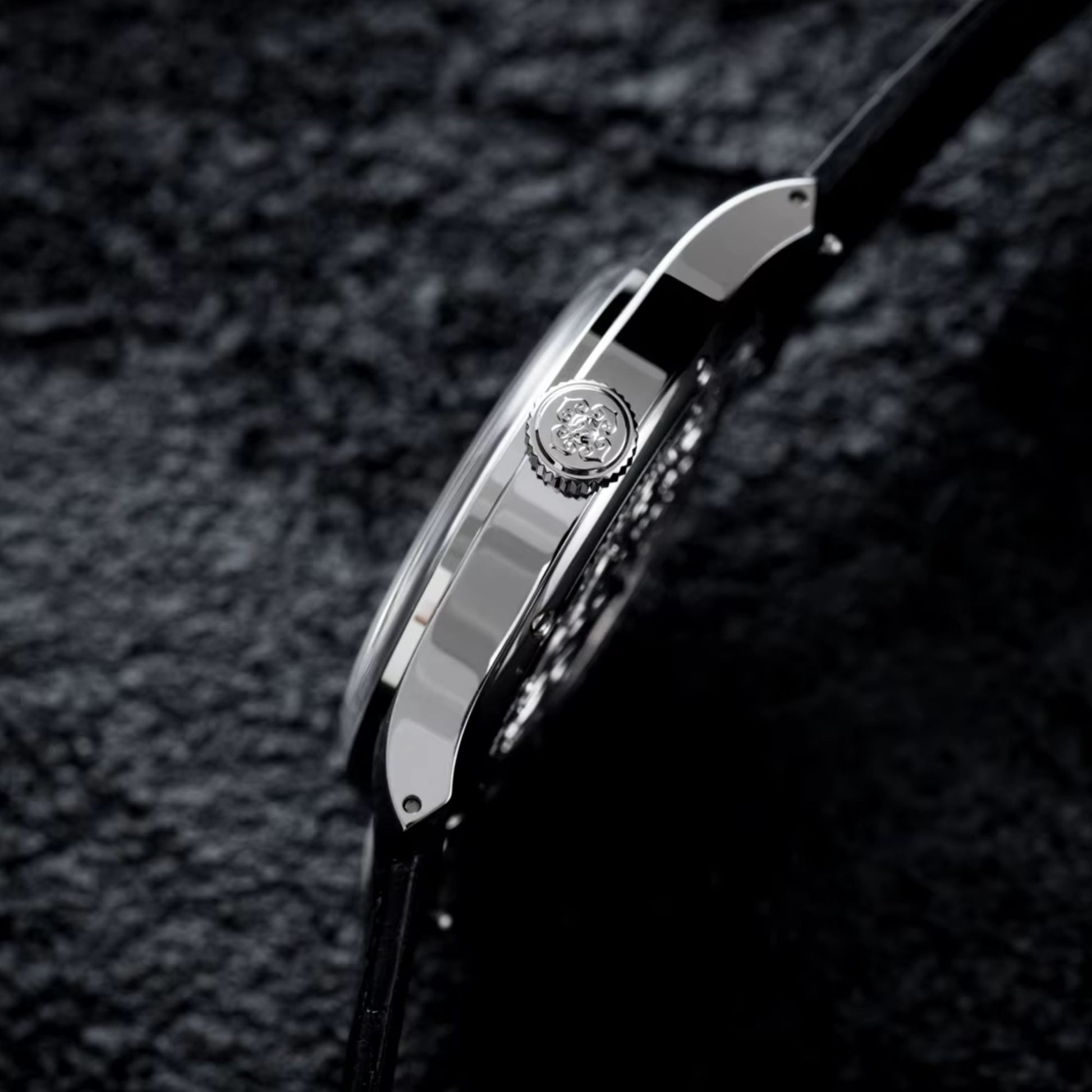 IX&DAO IPOSE Men's Formal Quartz Watches Sapphire Stainless Steel 5Bar Retro JDX06S Enamel Dial